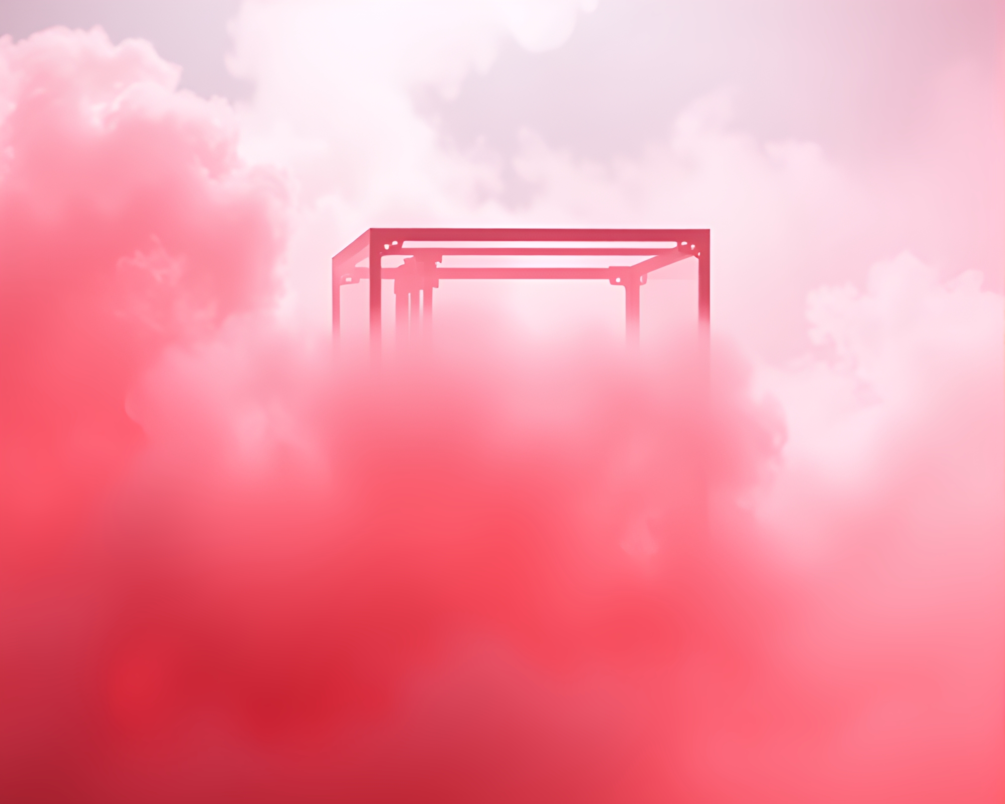 Ethereal 3D Bio-Printed Fog Drifts – free AI stock image