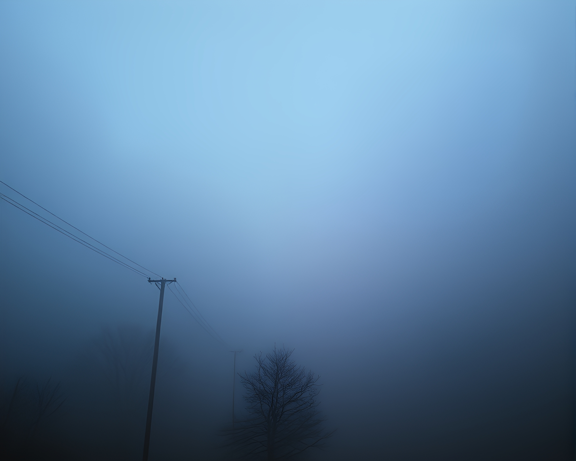 Ethereal Time Vortex in Foggy Landscape – free AI stock image