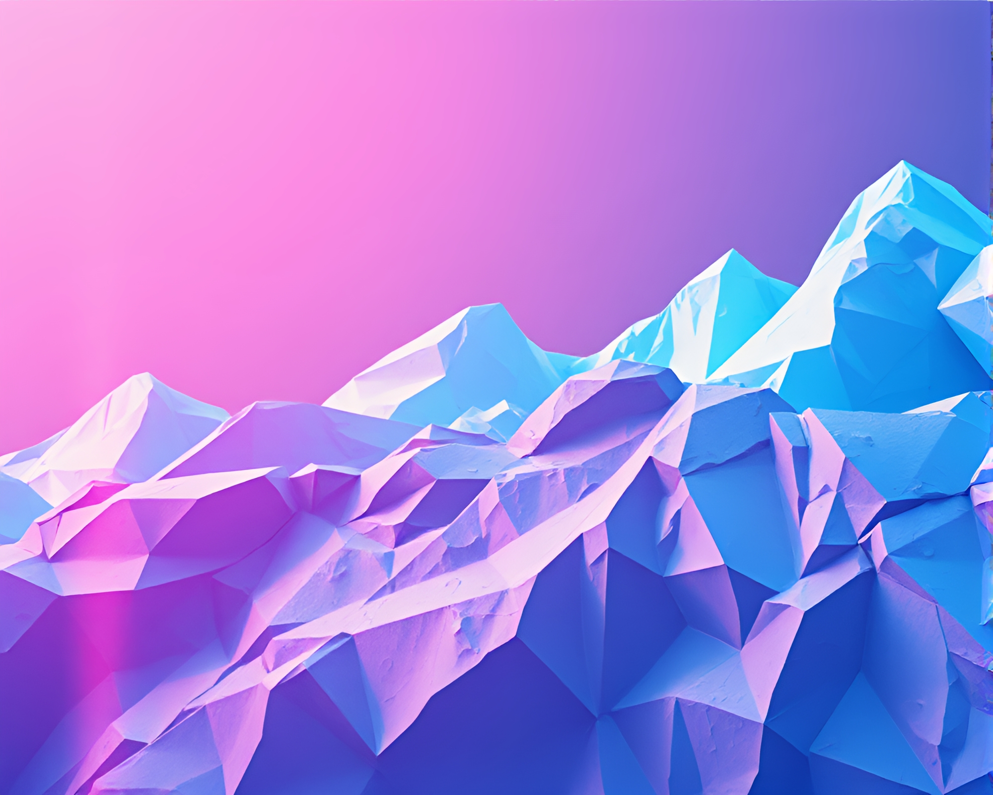 Glacial Cyberpunk: Digital Ice Universe – free AI stock image