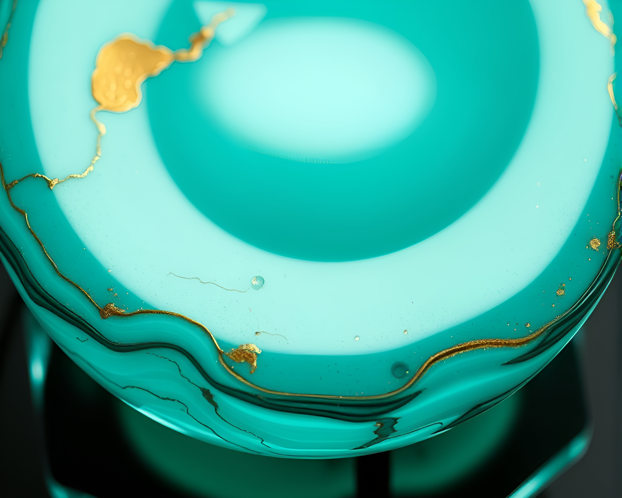 Bronze Patina Murano Glass Photogrammetry – free AI stock image