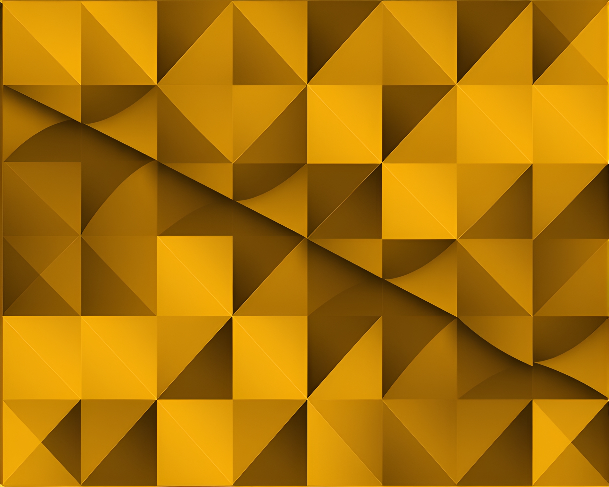 Savannah Golds Dance: Escher-Inspired Dynamic Tessellation – free AI stock image