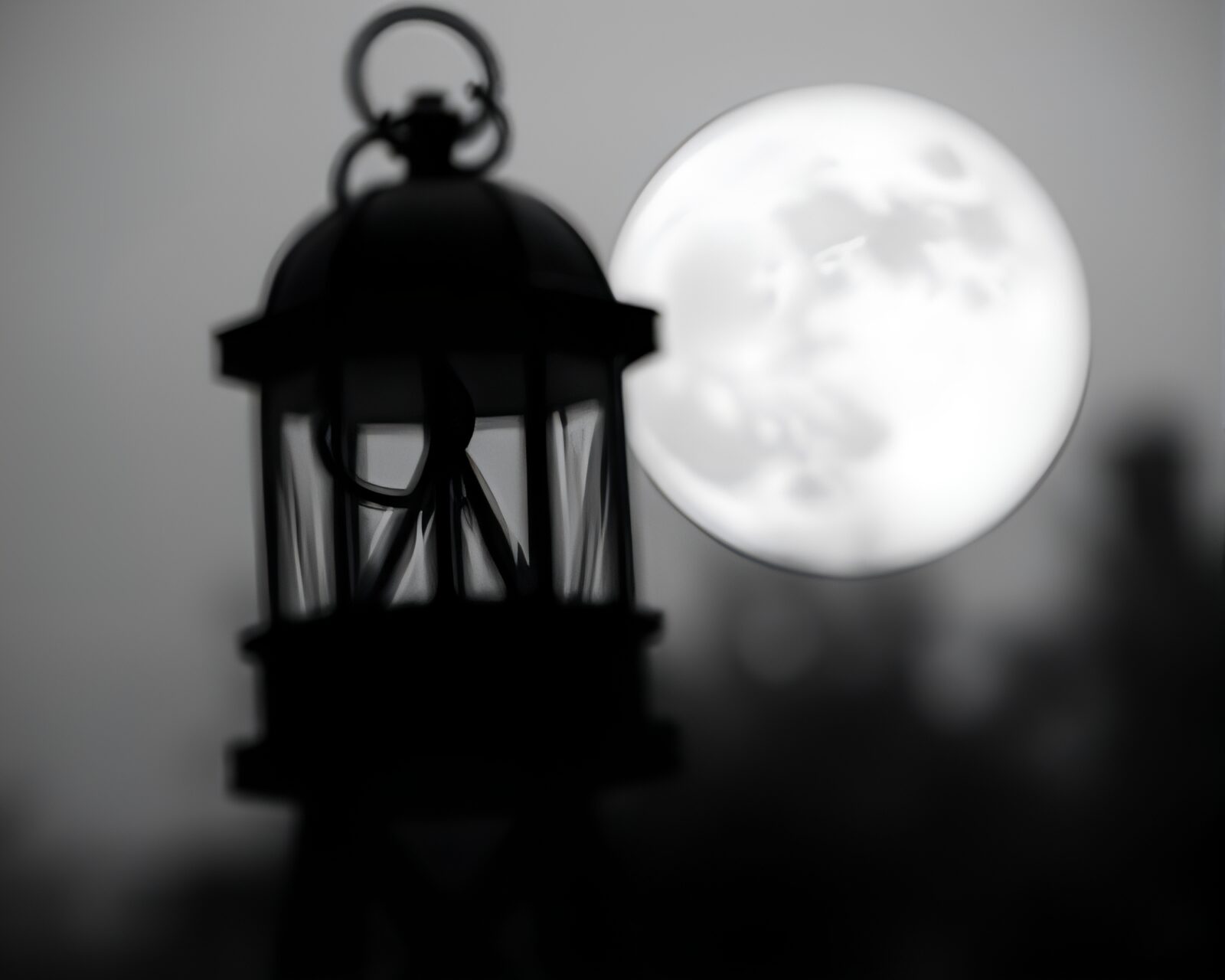 Ethereal antique compass surrounded by dreamy utopian bokeh lights