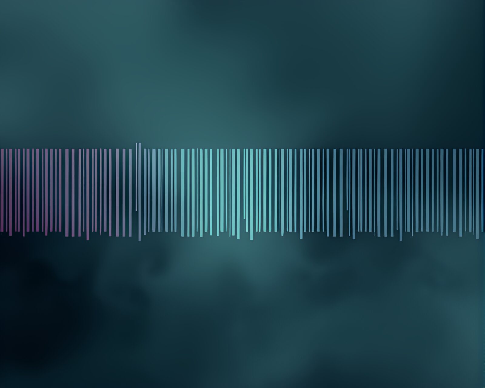 Abstract digital artwork with vibrant colors in smoky haze