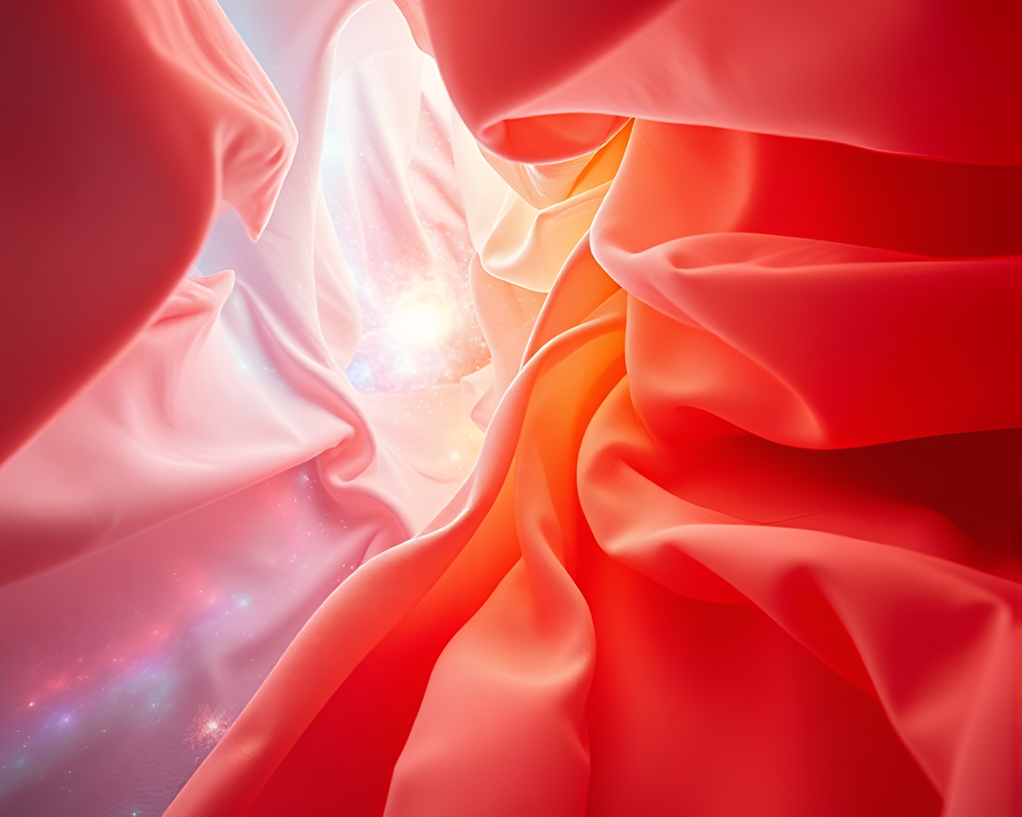 Interdimensional Fabric Portal – free AI stock image