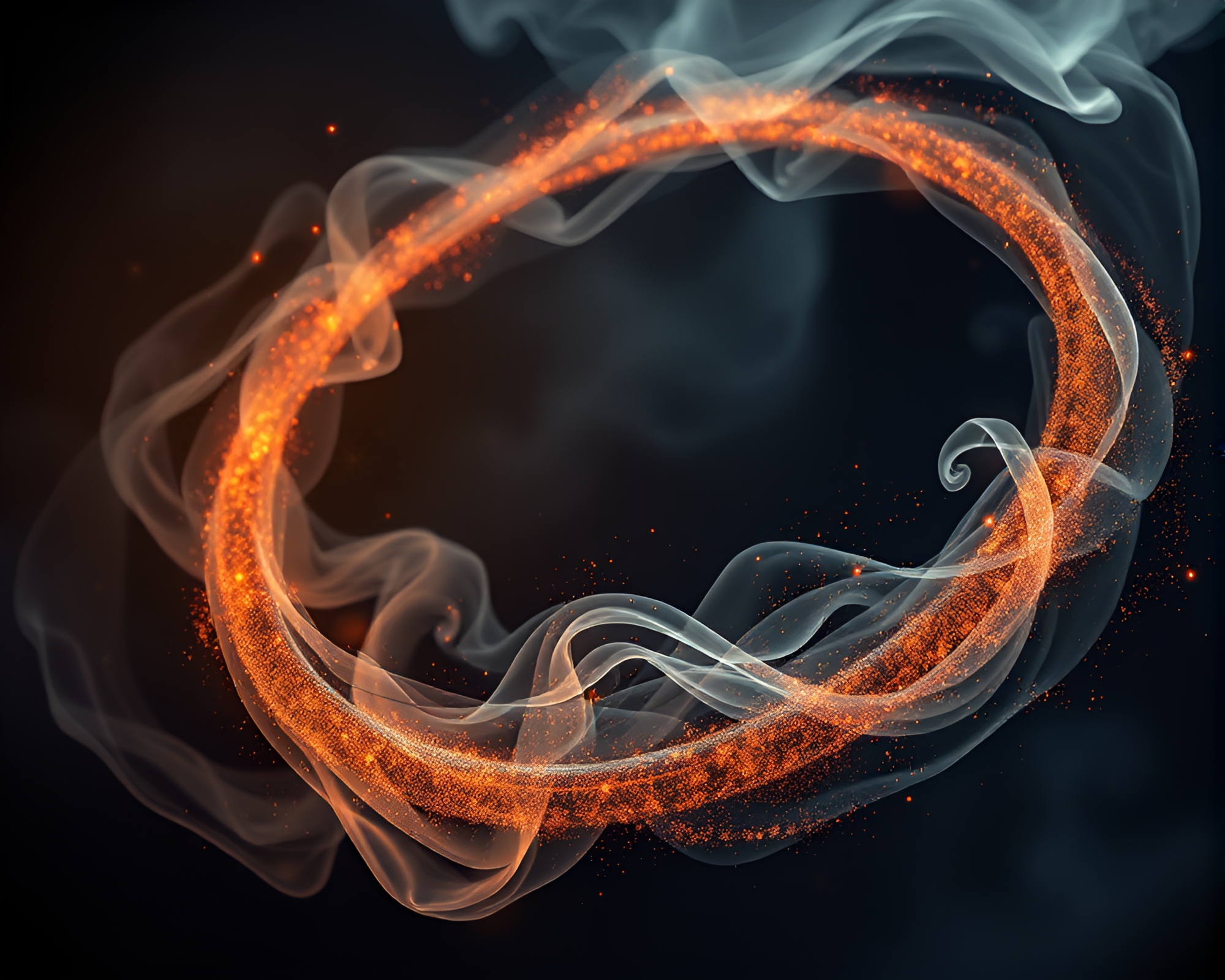 Ethereal Bracelet Glitter Clouds Editorial Illustration – free AI stock image