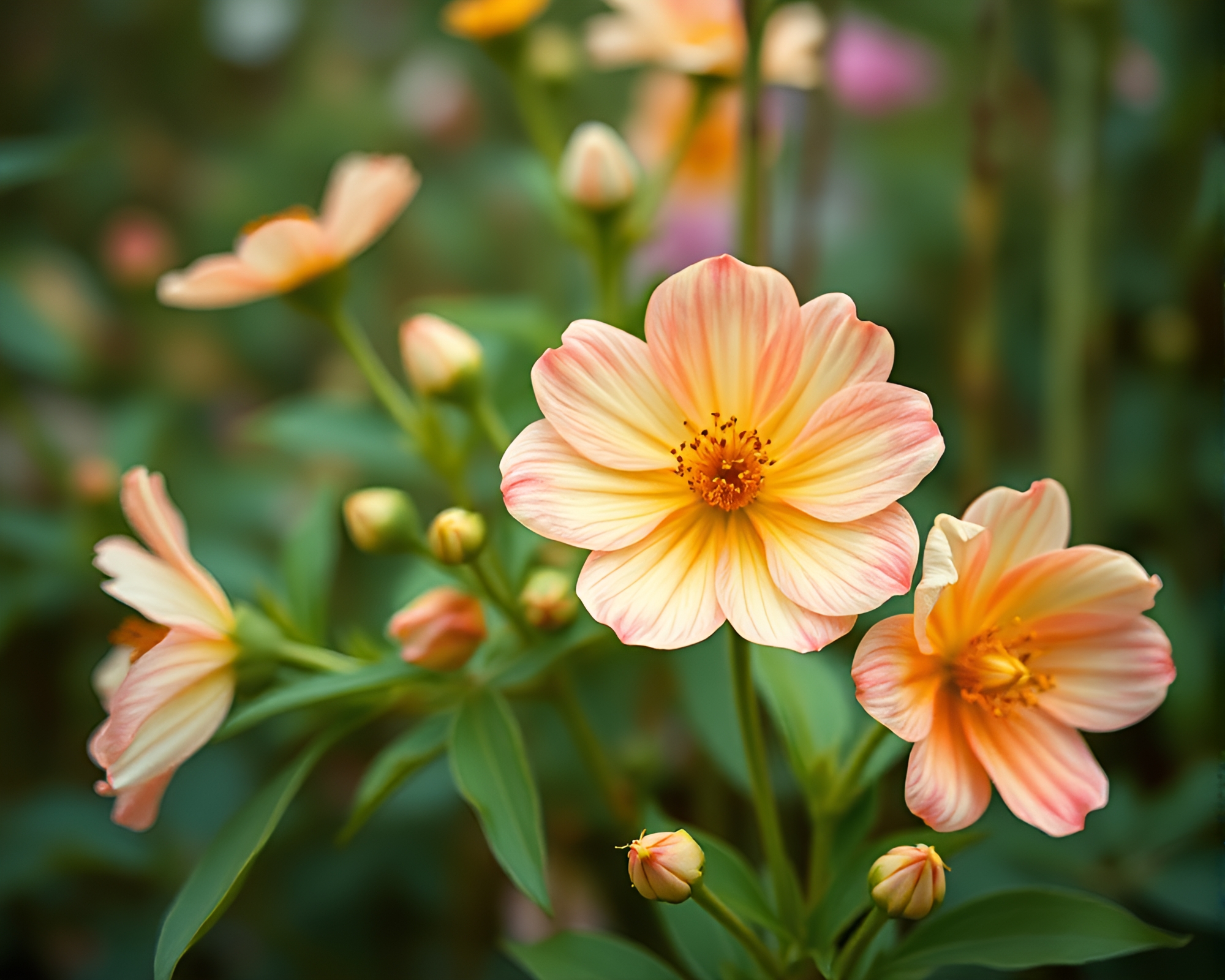 Rusty Pocketknife in Watercolor Blooms Cinemagraph – free AI stock image