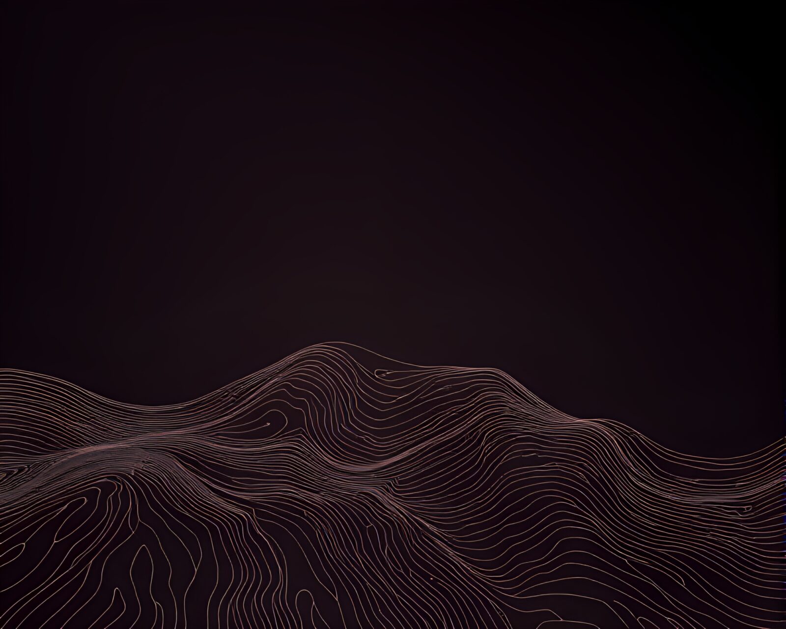 Abstract etching lines with AR overlay in earth tones