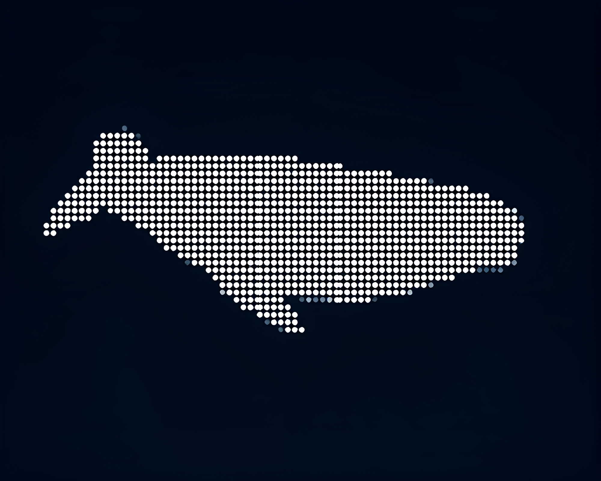Whale in Dot Matrix Mesh – free AI stock image