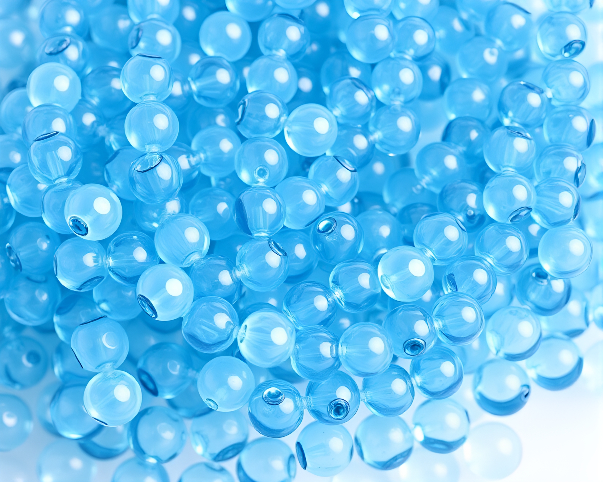 Zeppelin in Steel-Blue Oasis: Glass Beads Glinting – free AI stock image