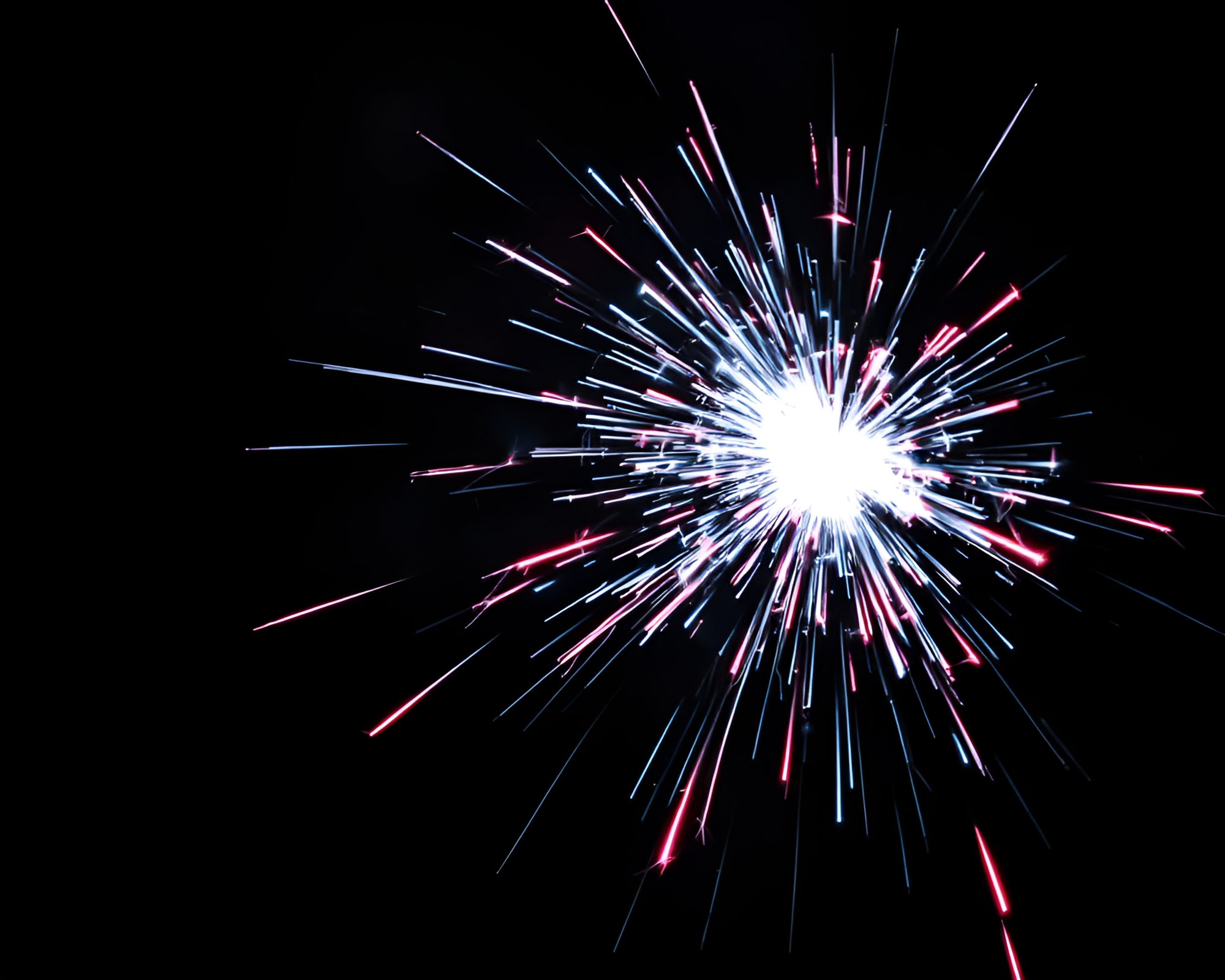 Dynamic Compass Sparkler Trails in Noir Duotone – free AI stock image