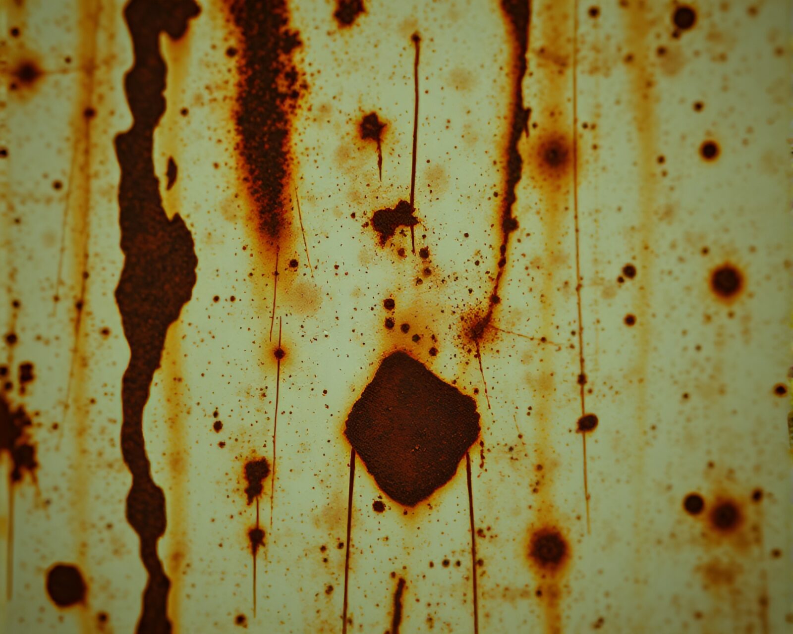 A fantastical anime scene with rust-stained mind palace atmosphere.