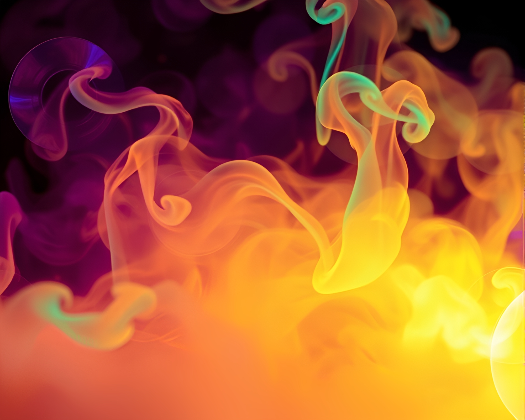Glowing Murano Glass Sculpture in Steamy Vignette – free AI stock image