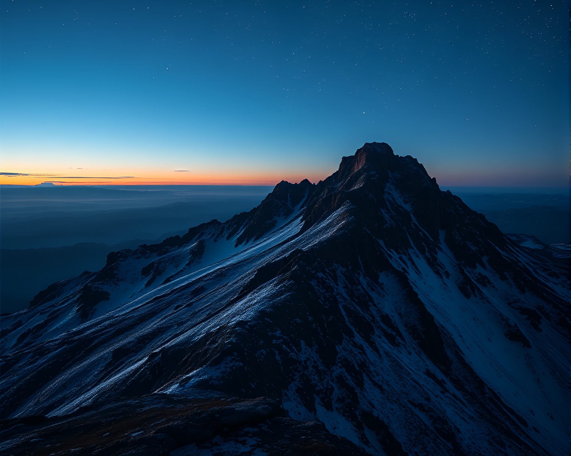 Torn Edge Plateau with Stardust Shimmer – free AI stock image