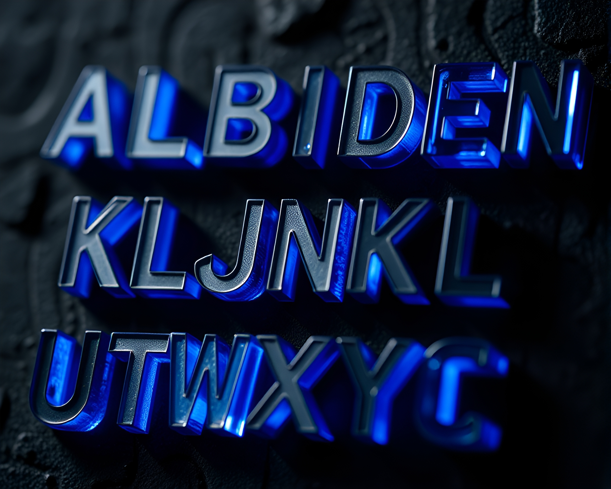 Mystical Runic Alphabet Focus Stacking – free AI stock image