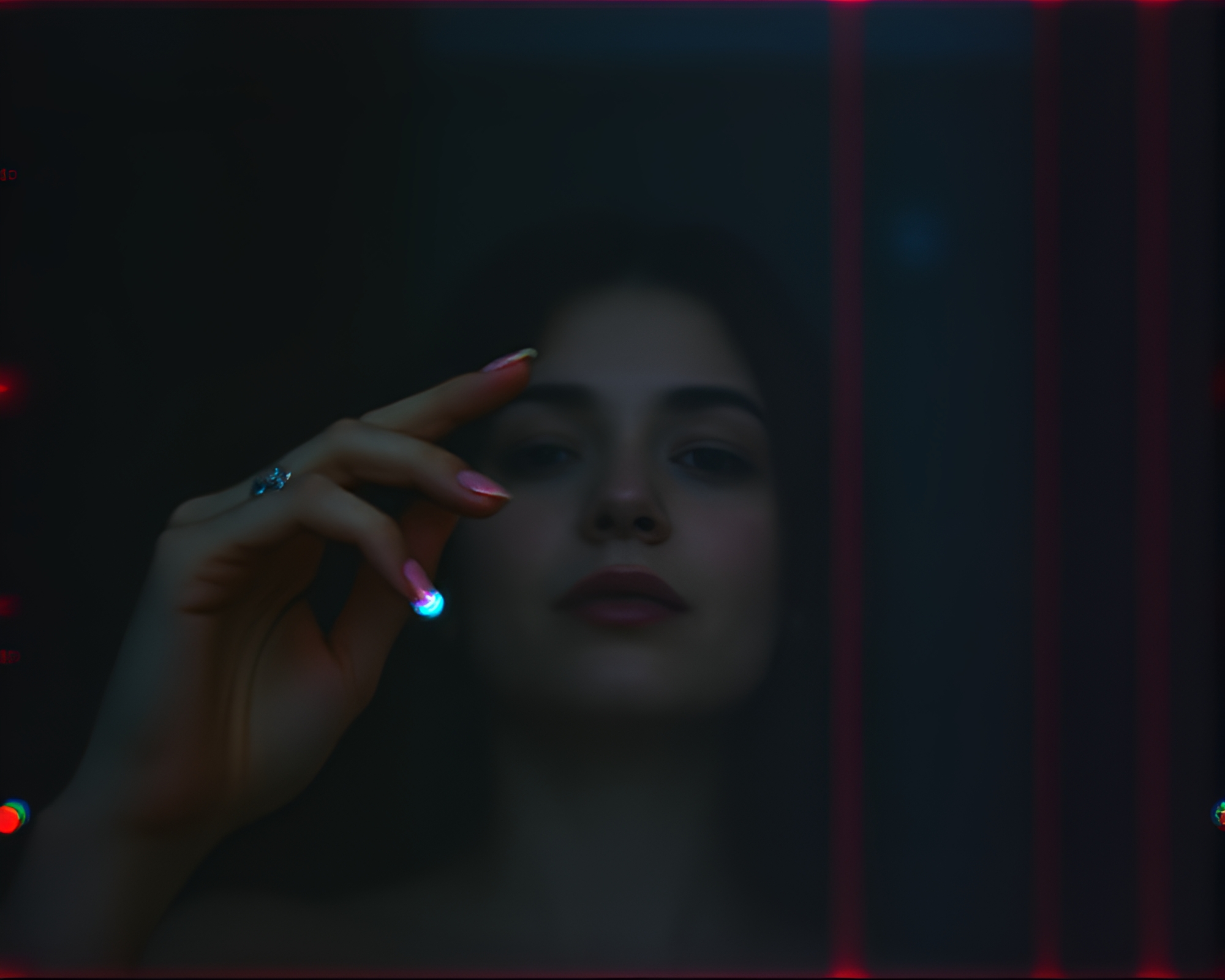 Prismatic Astral Projection with Soft Focus – free AI stock image