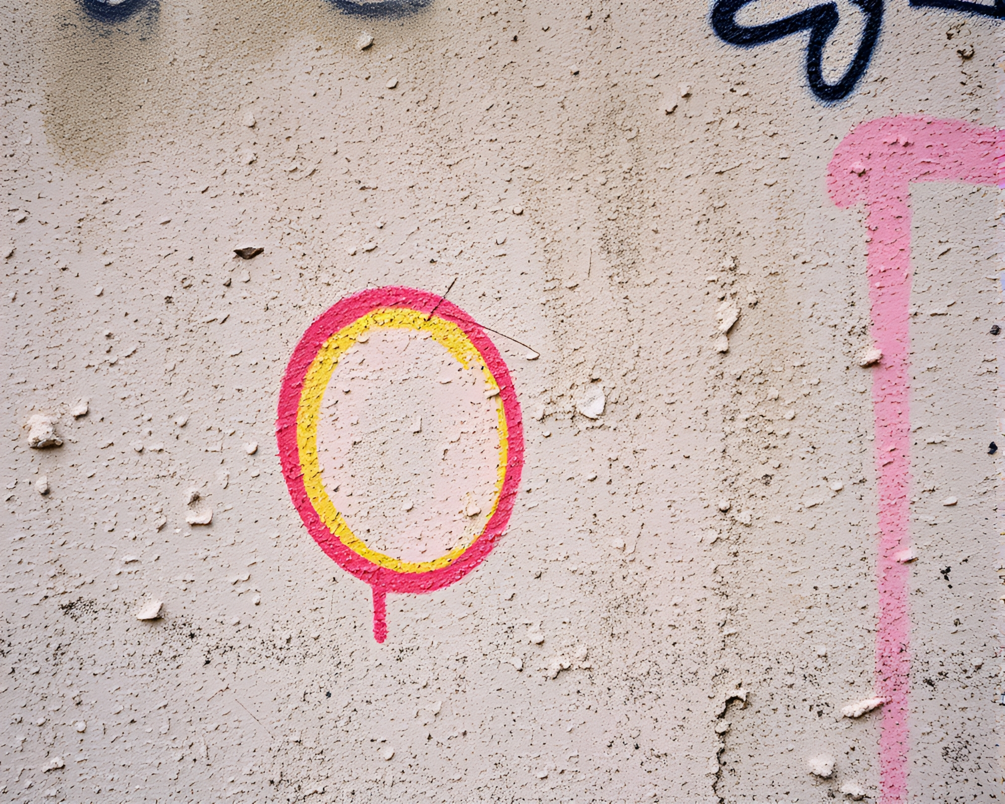 Bronze Baguette in Pastel Graffiti Alley – free AI stock image