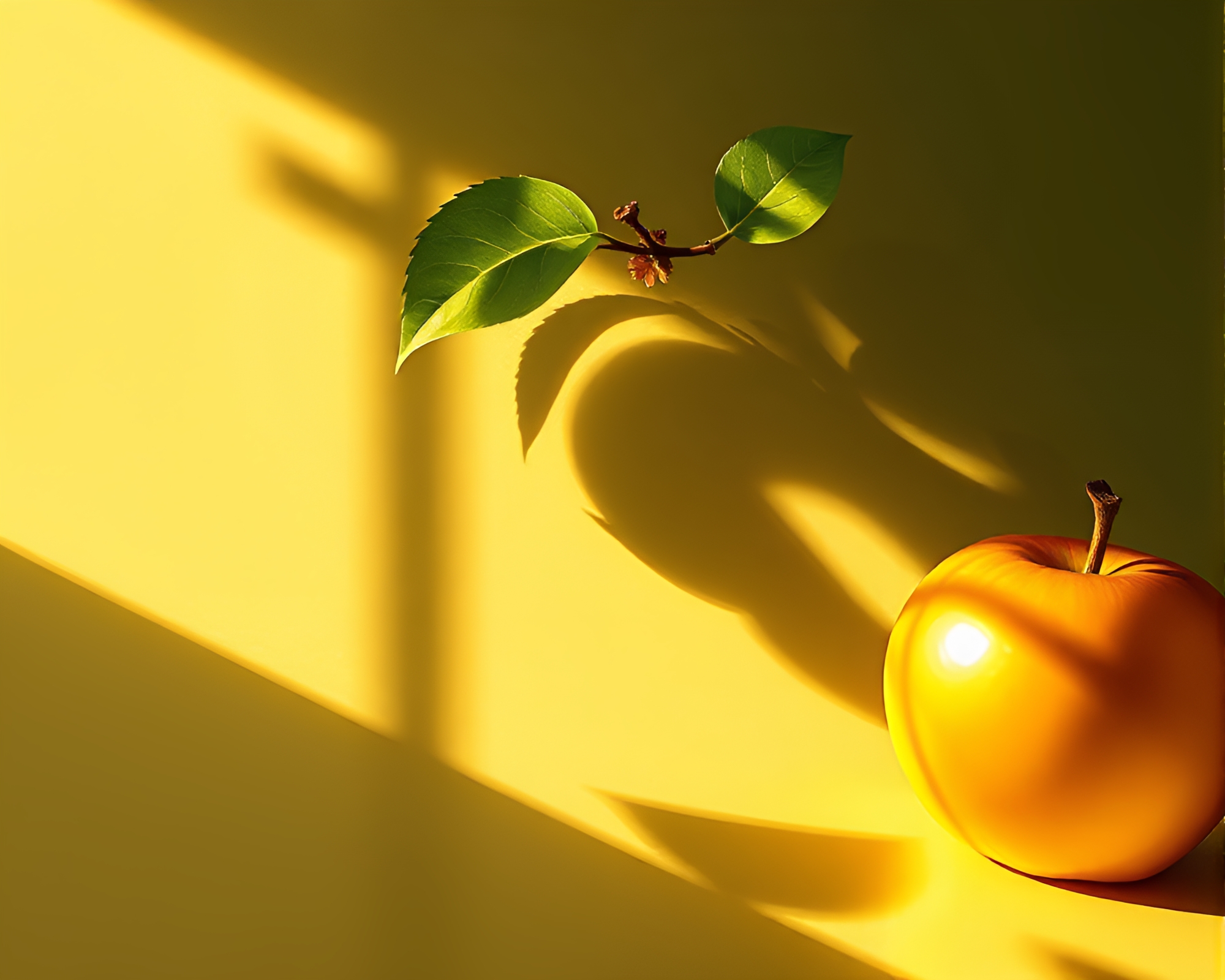 Enchanting Apple Cider Stencil Shadows Dance Scene – free AI stock image