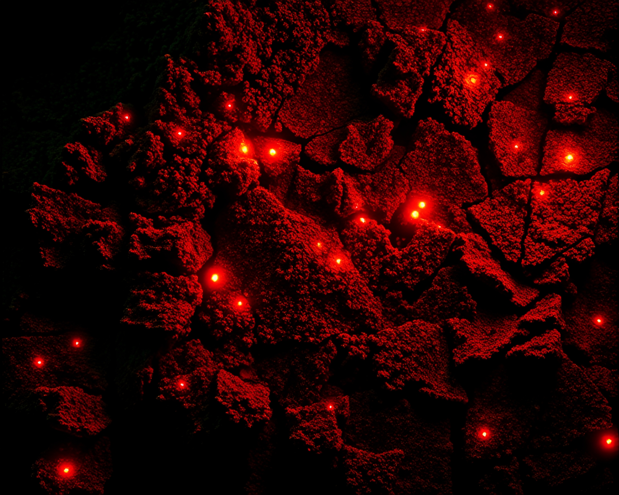 Lichen Textured ASCII Savannah with Club Strobes – free AI stock image