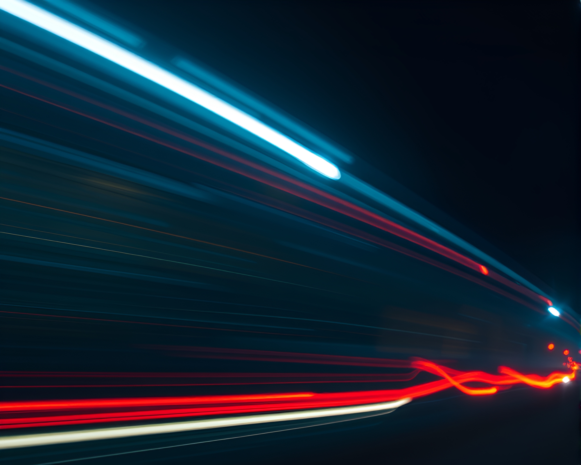 Ethereal Dream Journal: Capturing Light Streaks in Motion – free AI stock image