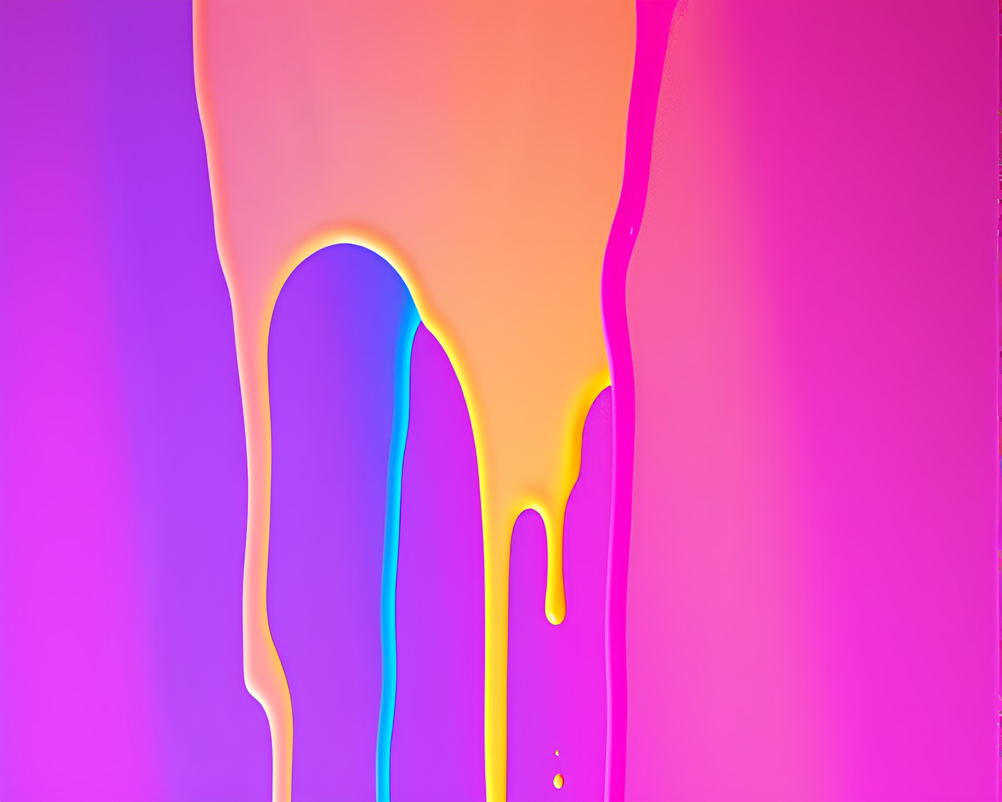 Mesmerizing Oasis: Thermal Spray Paint Abstract Art – free AI stock image