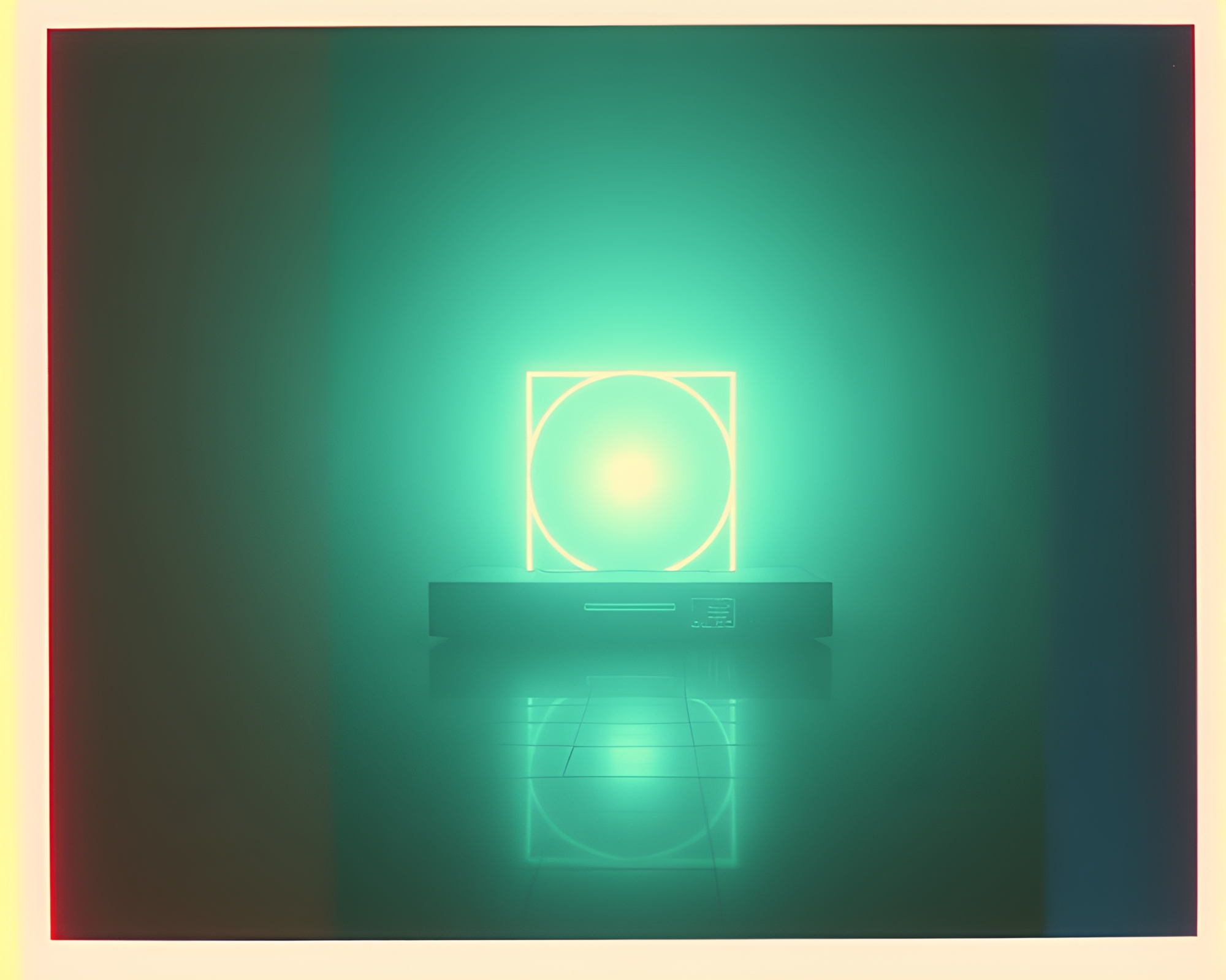 Vibrant Zero-Point Energy Reactor Experimentation – free AI stock image