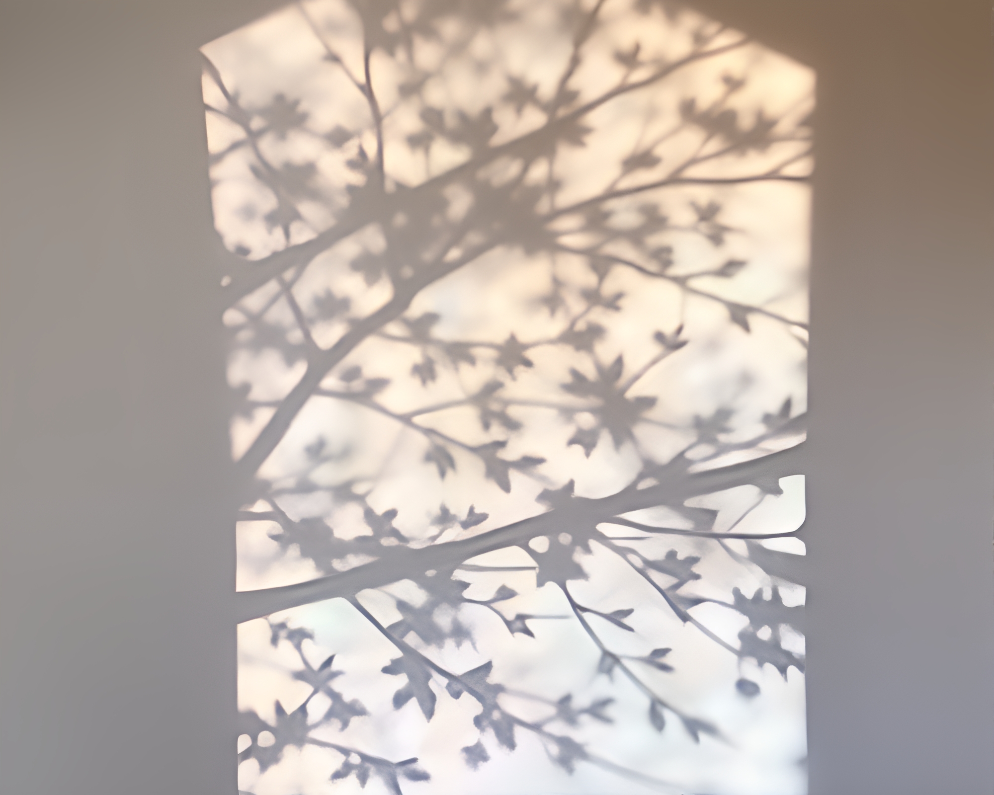 Surreal Oil Painting with Pastel Shadows – free AI stock image