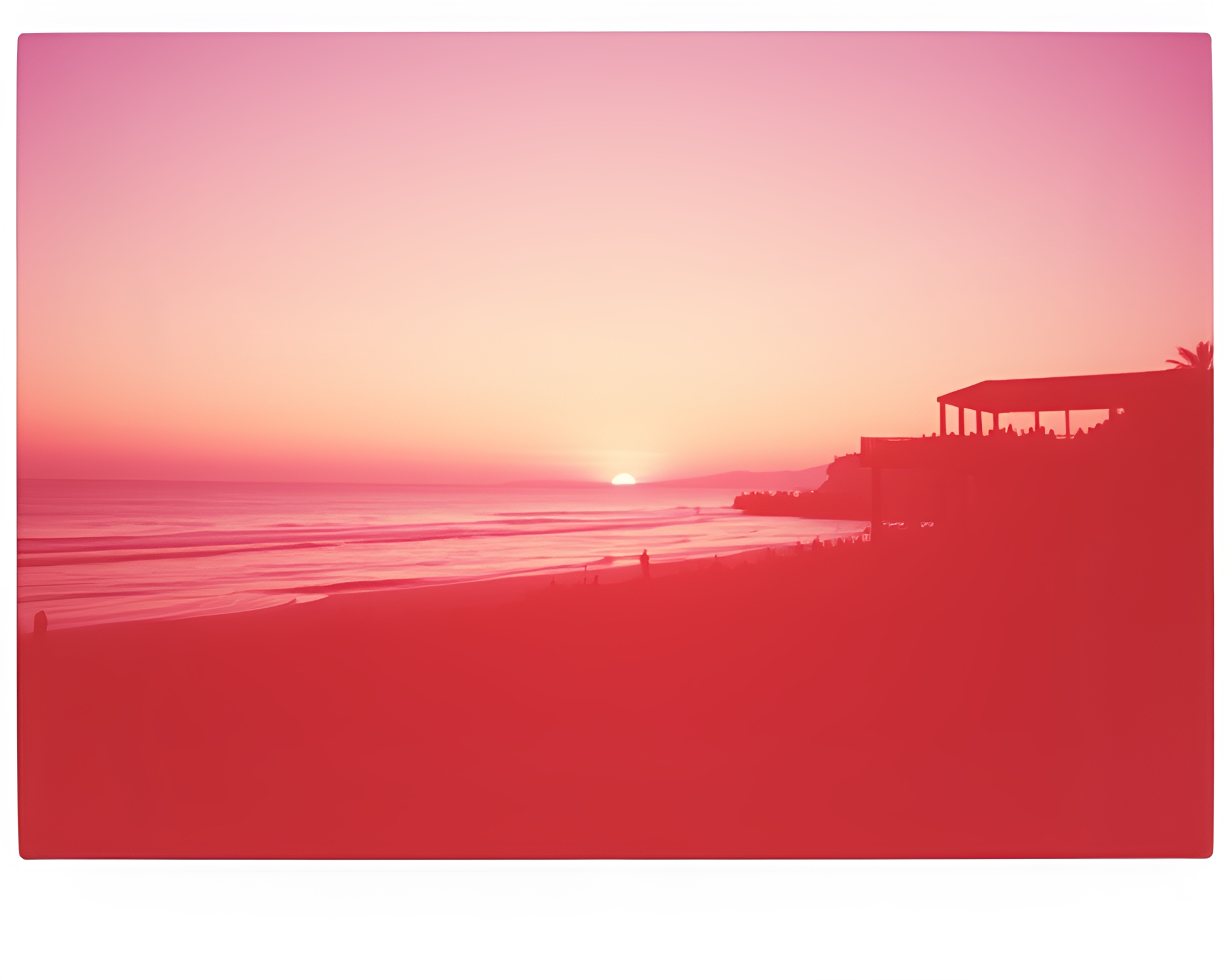 Sunrise Siren Calls to Crowded Horizon – free AI stock image