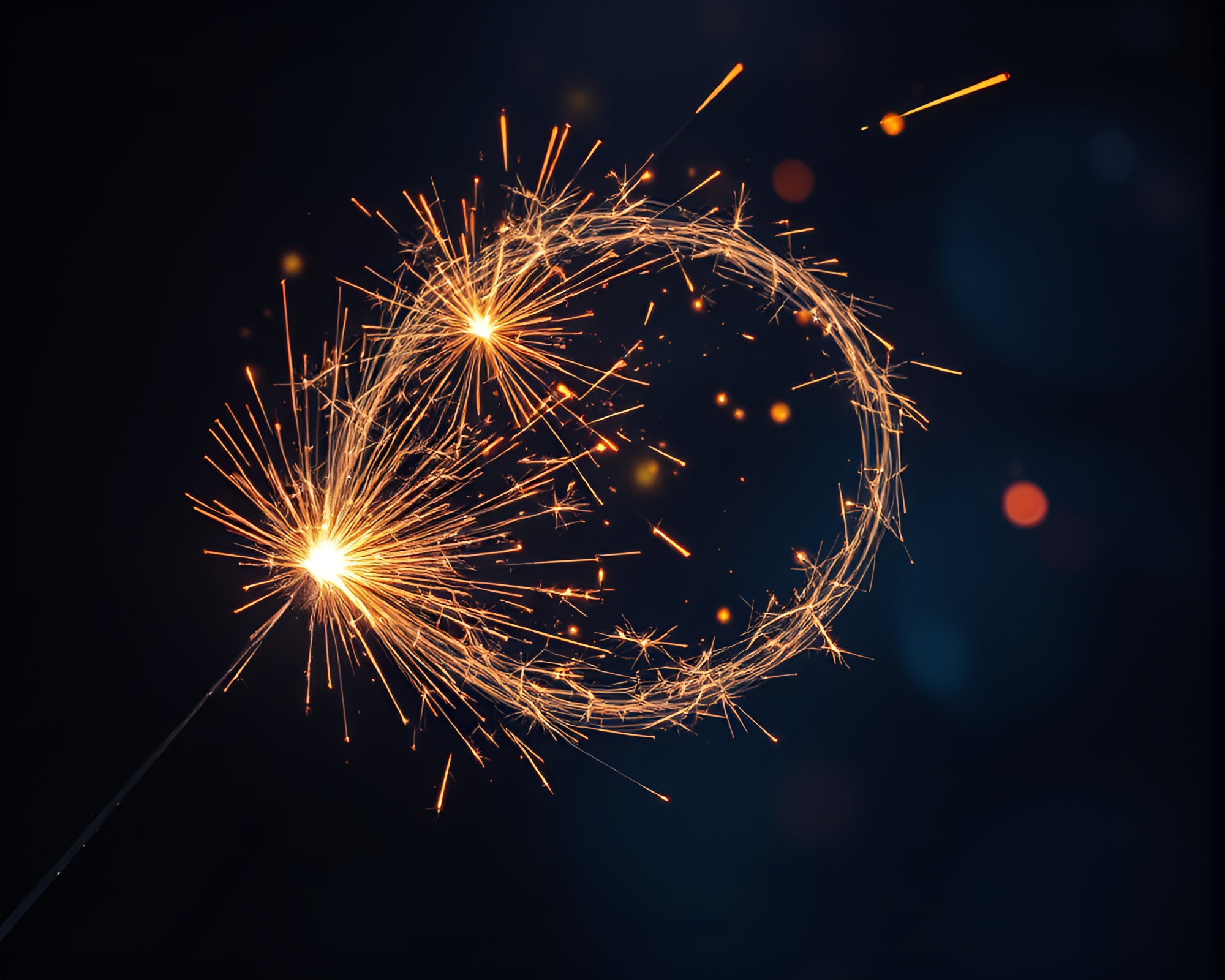 Ethereal Sword Sparkling in Metallic Flakes – free AI stock image