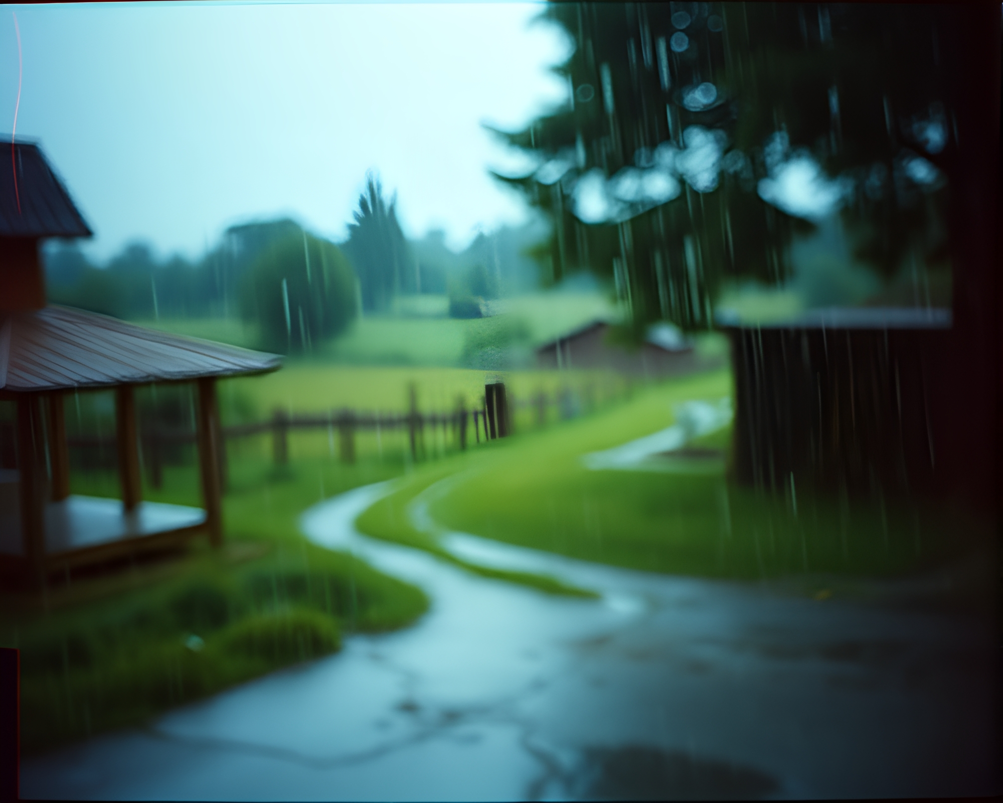 Starry Lakeside Bokeh: Time-lapse Serenity – free AI stock image