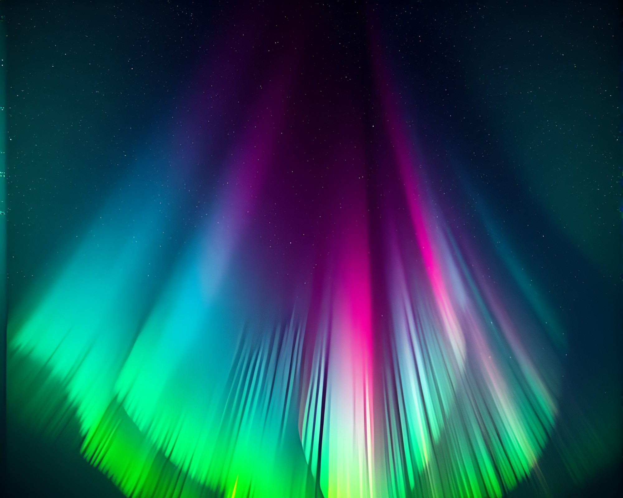 Intricate Aurora: Theater of Lights – free AI stock image