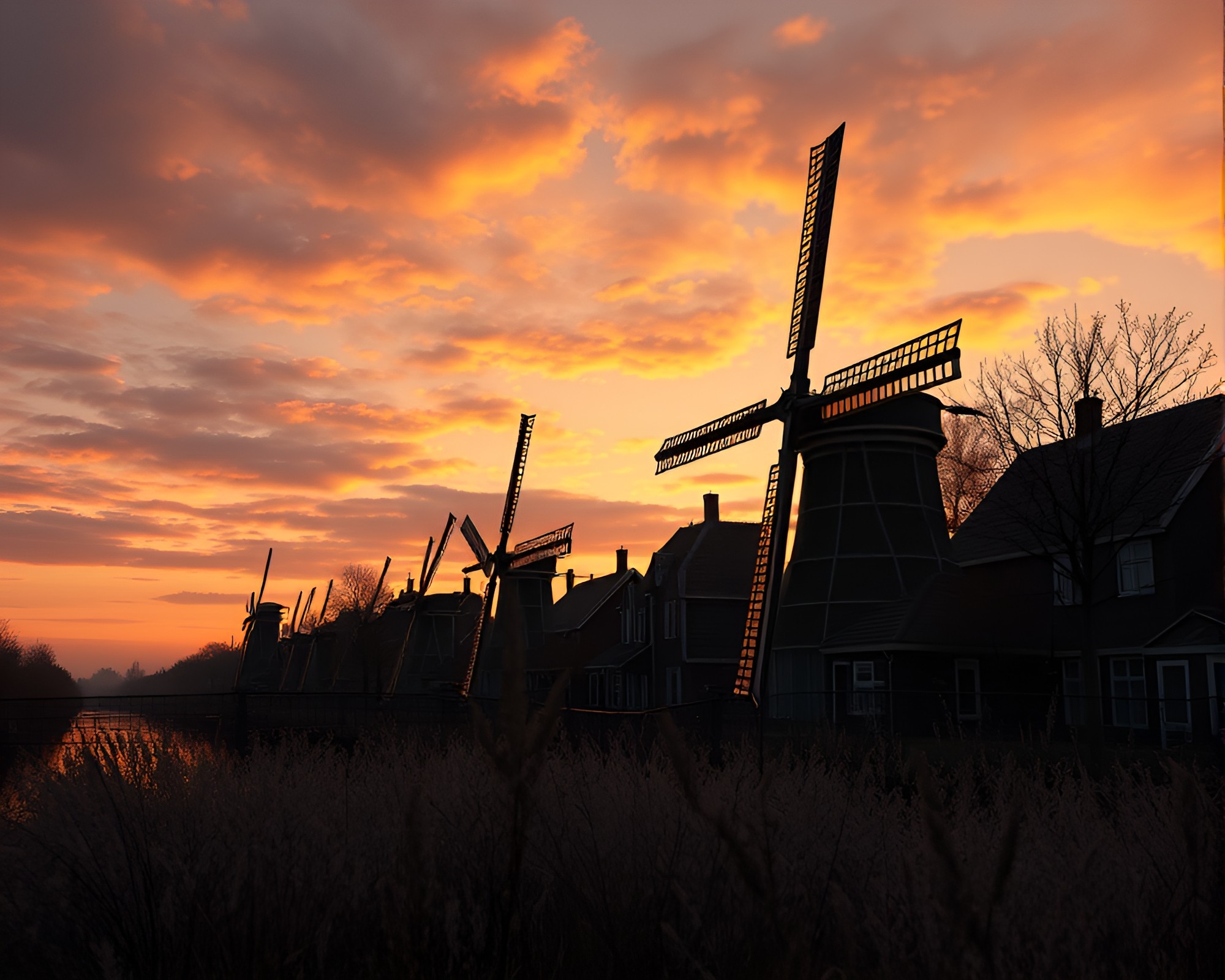 Armor-clad warrior in golden CGI dusk – free AI stock image