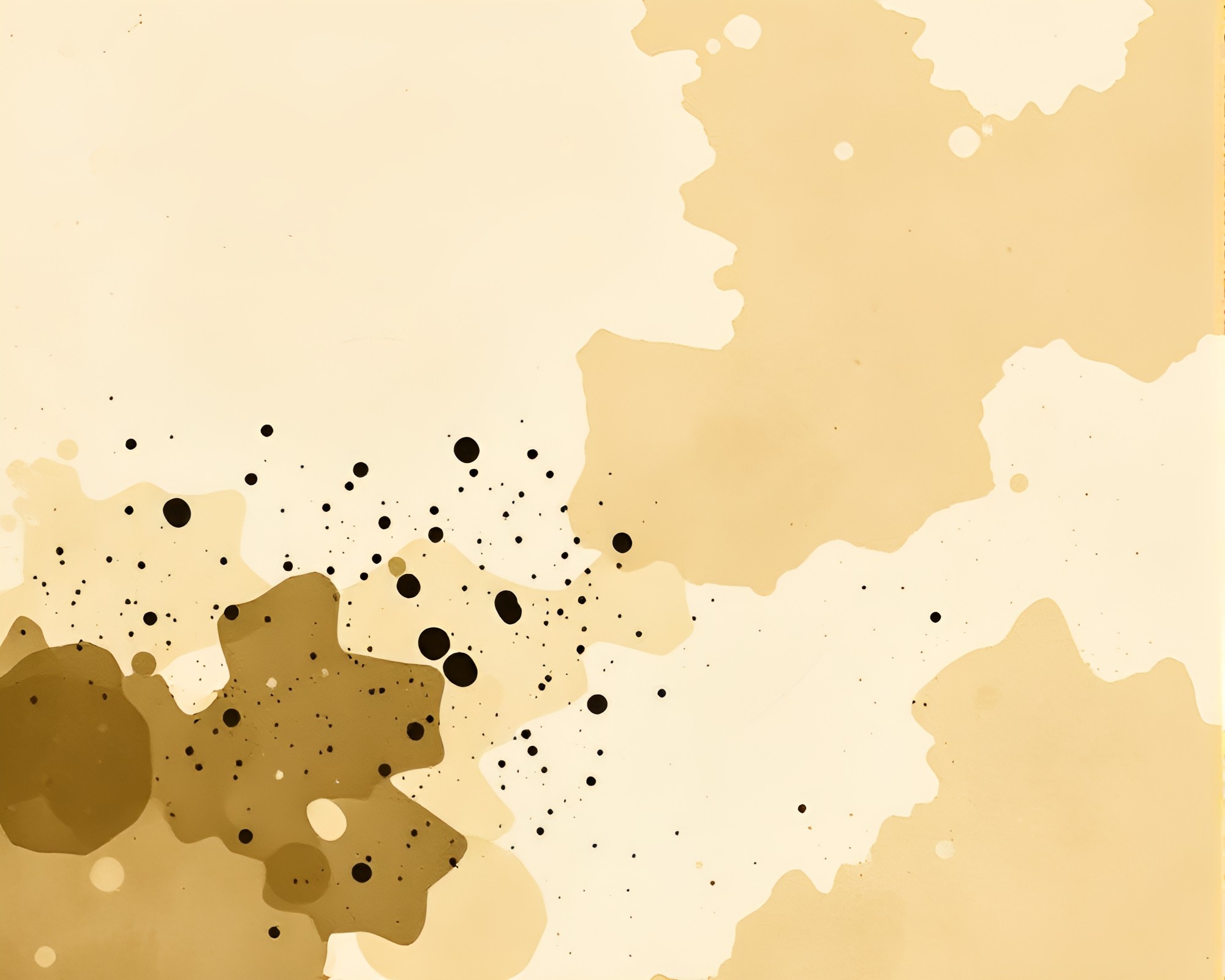 Desert Mirage: Ink Splashes and Shadows – free AI stock image