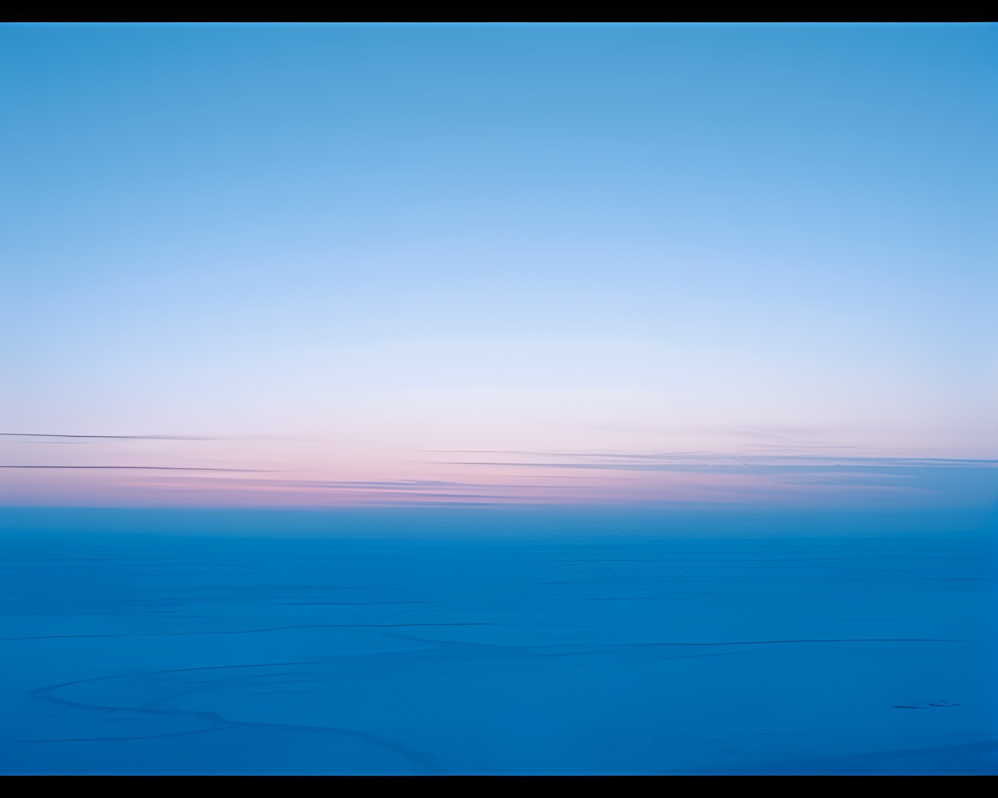 Duochrome Ice-Blue Trumpet amidst Grid Overlay Composition – free AI stock image