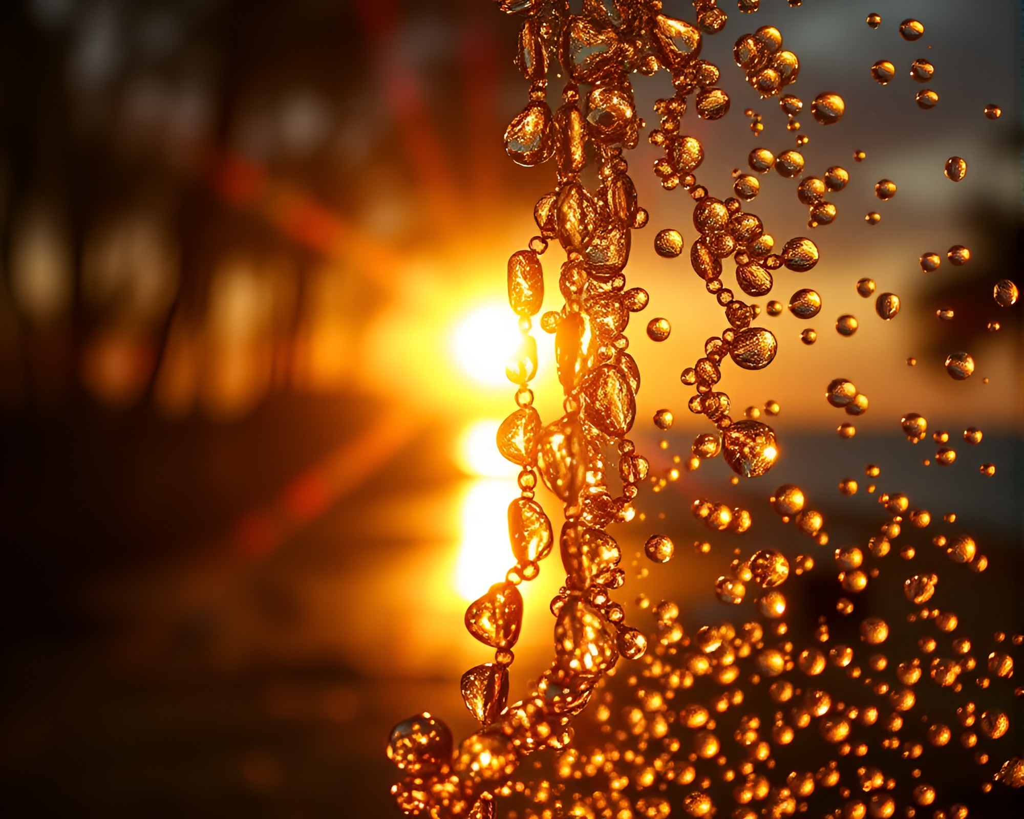 Glistening Trumpet Serenade at Dusk – free AI stock image