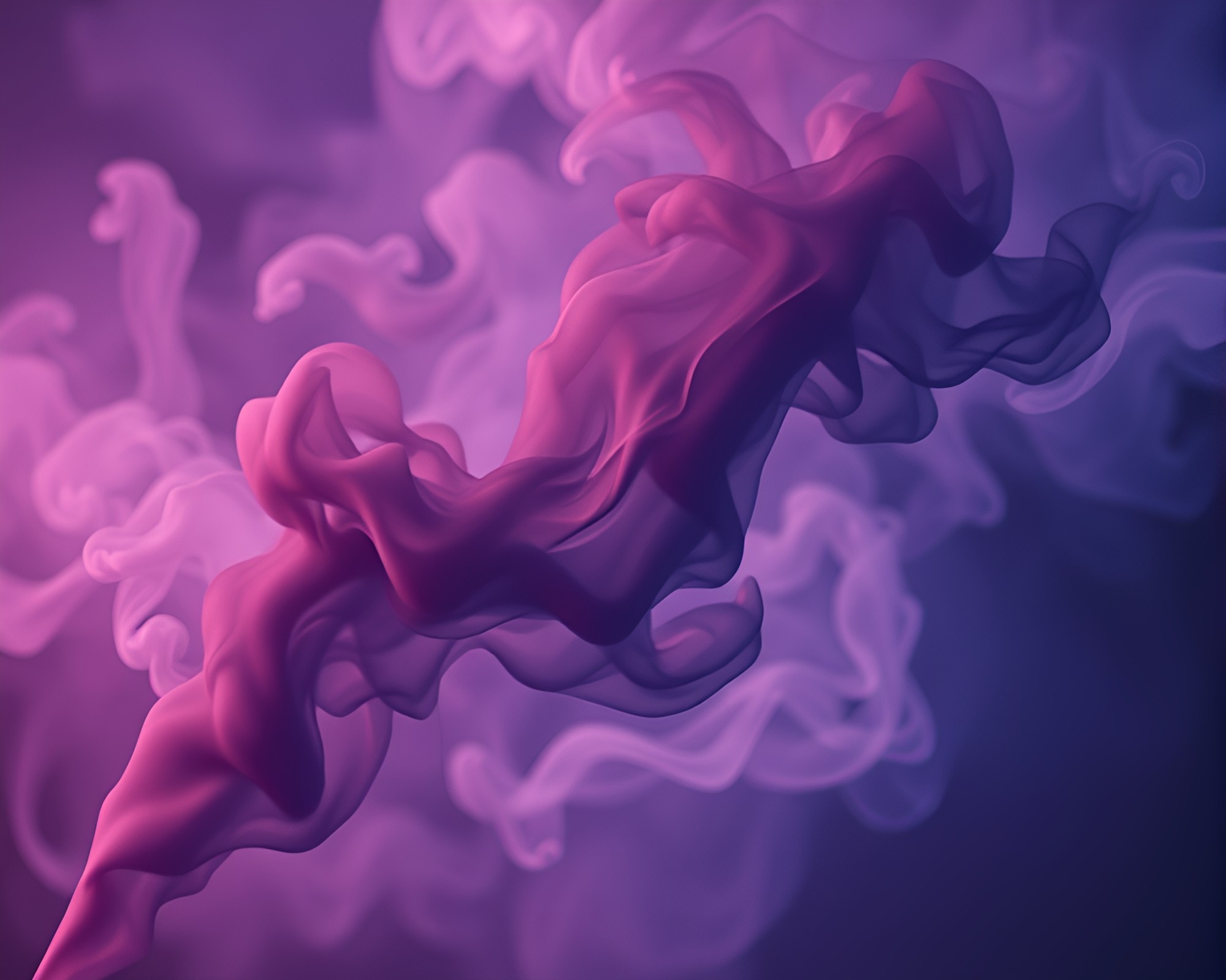 Cyborg with Smoke Plume in Particle Simulation – free AI stock image