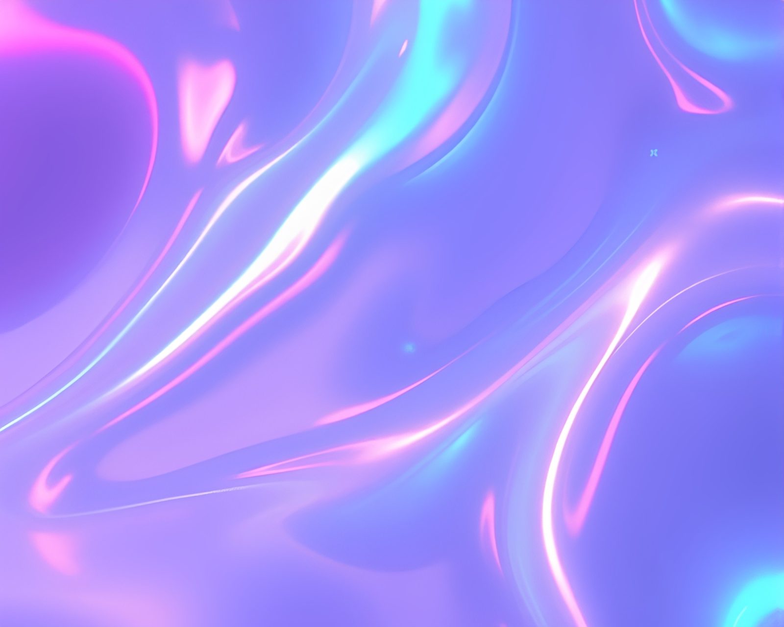 Ethereal city aglow with fluorescent lights and silver accents