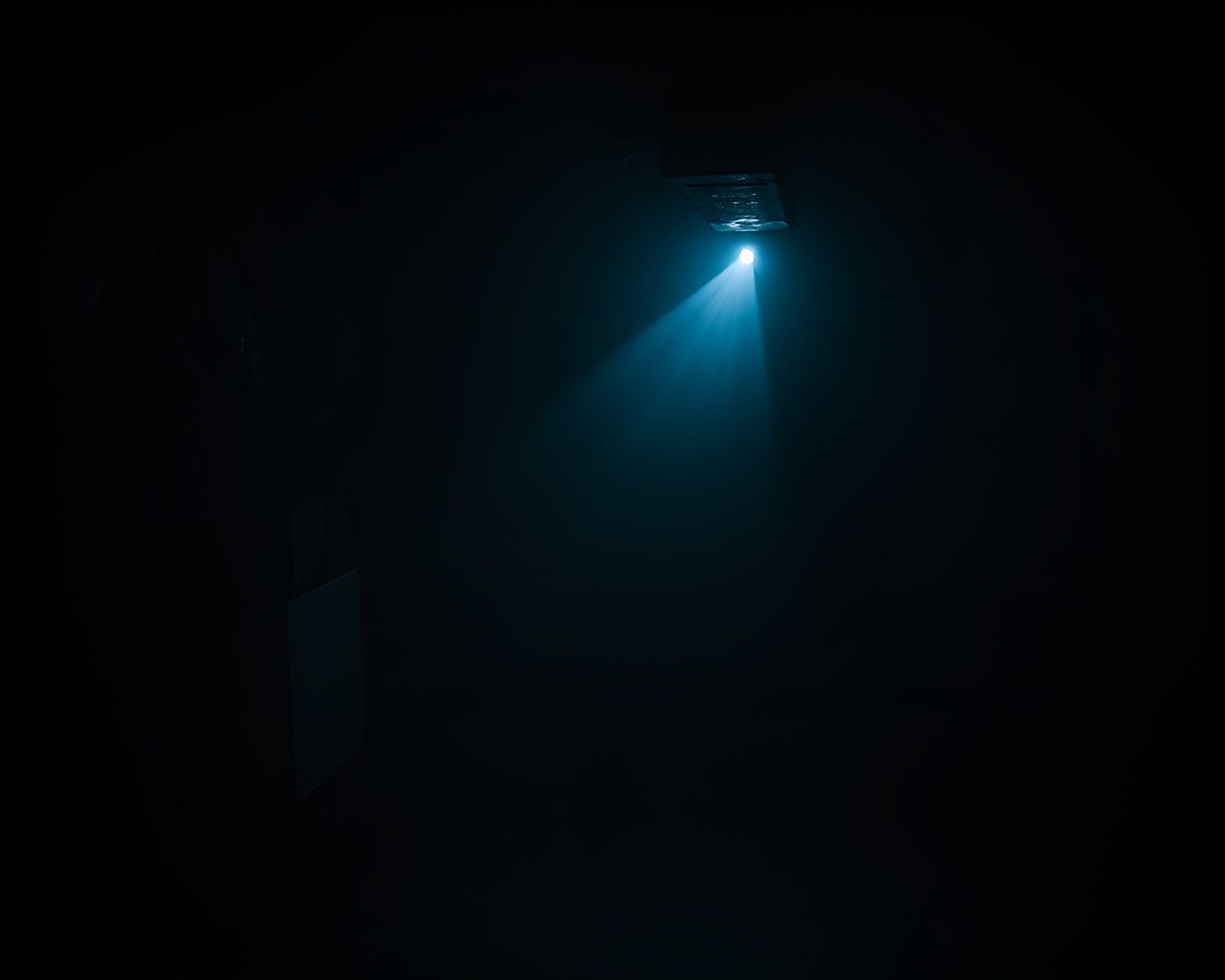 Satyr’s Subterranean Encounter with Laser Beams – free AI stock image