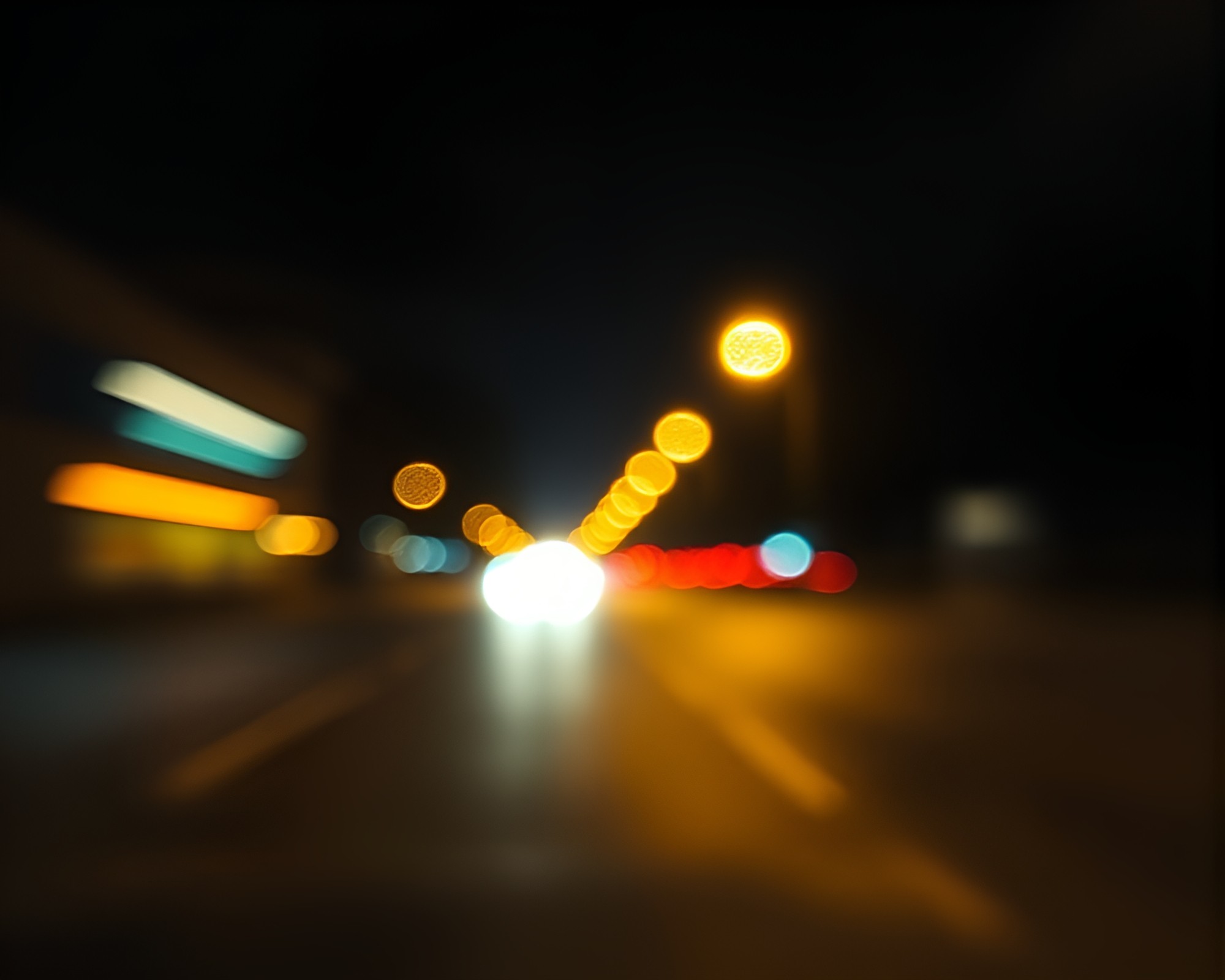 Abstract Torchlight Composition in Rule of Thirds – free AI stock image