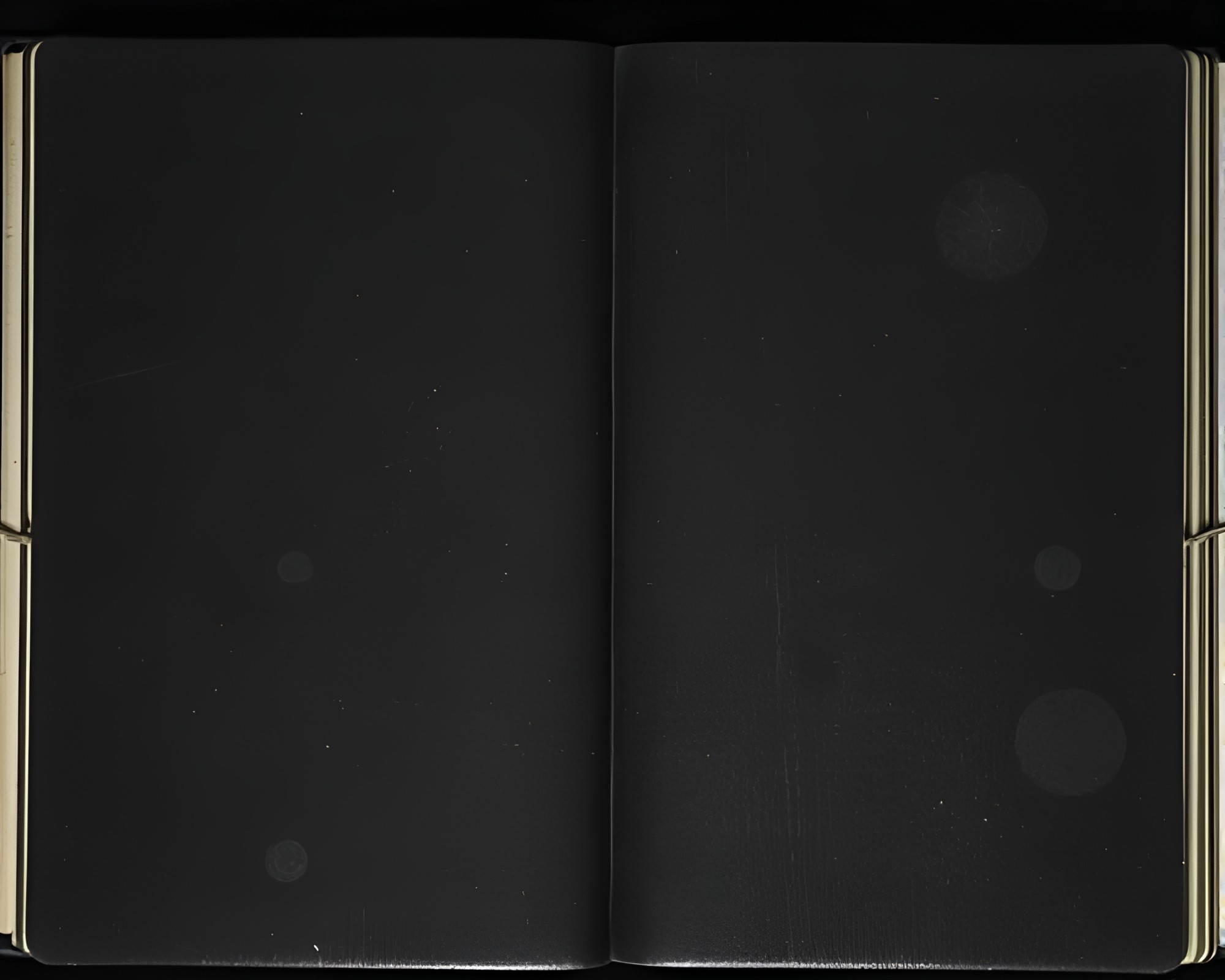 Gloomy Leather Diary with Mildew Spots Vignette – free AI stock image