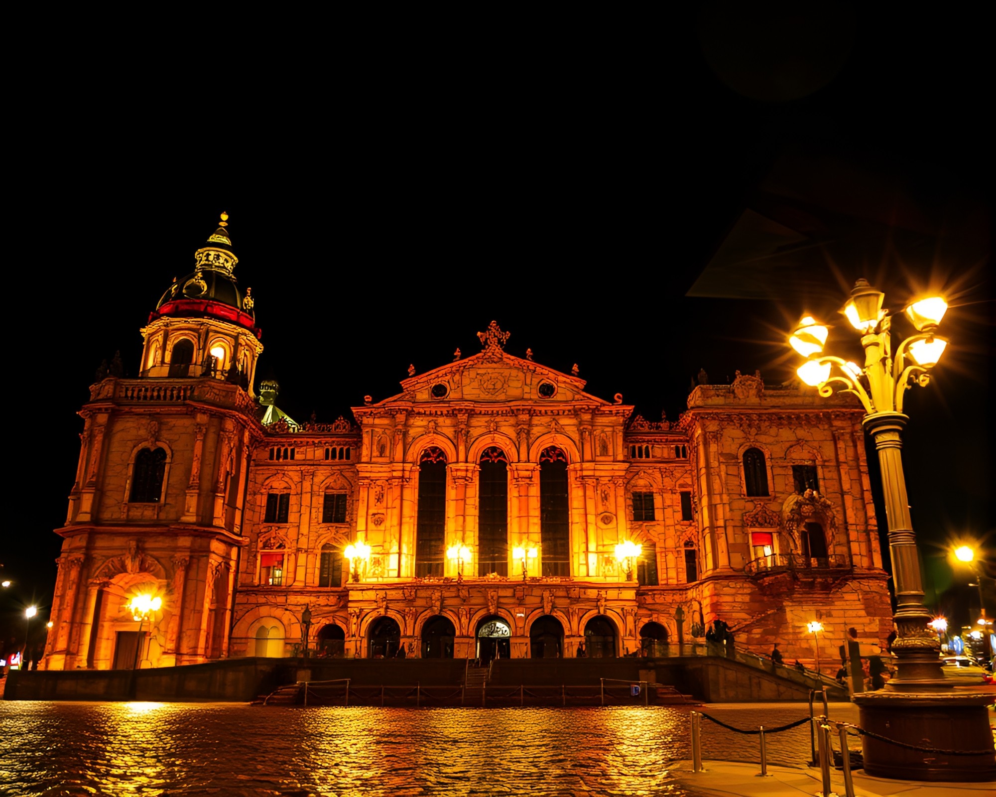 Siren’s Enigmatic Opera House Mosaic – free AI stock image