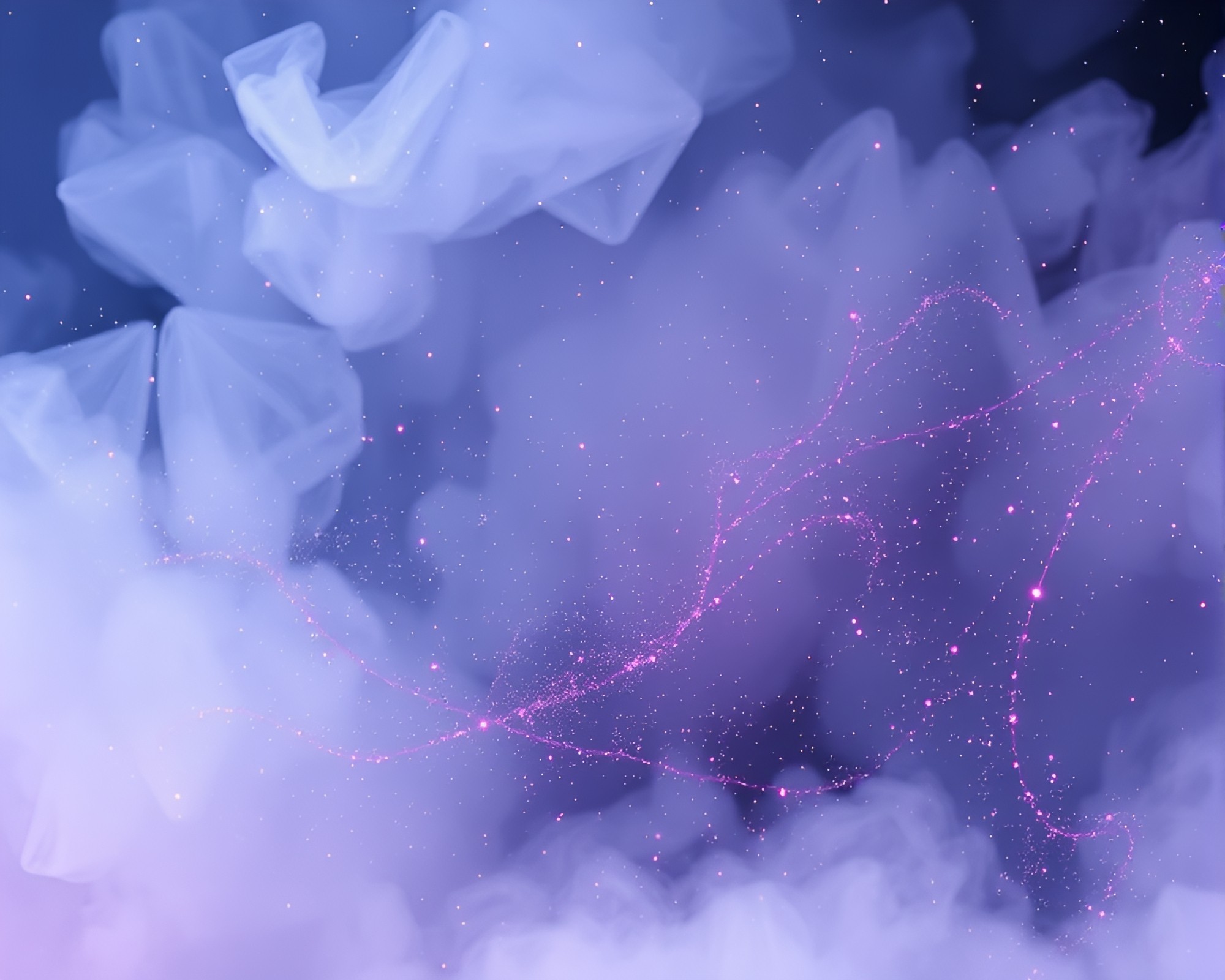 Quantum Fluctuations Data Visualization Art – free AI stock image
