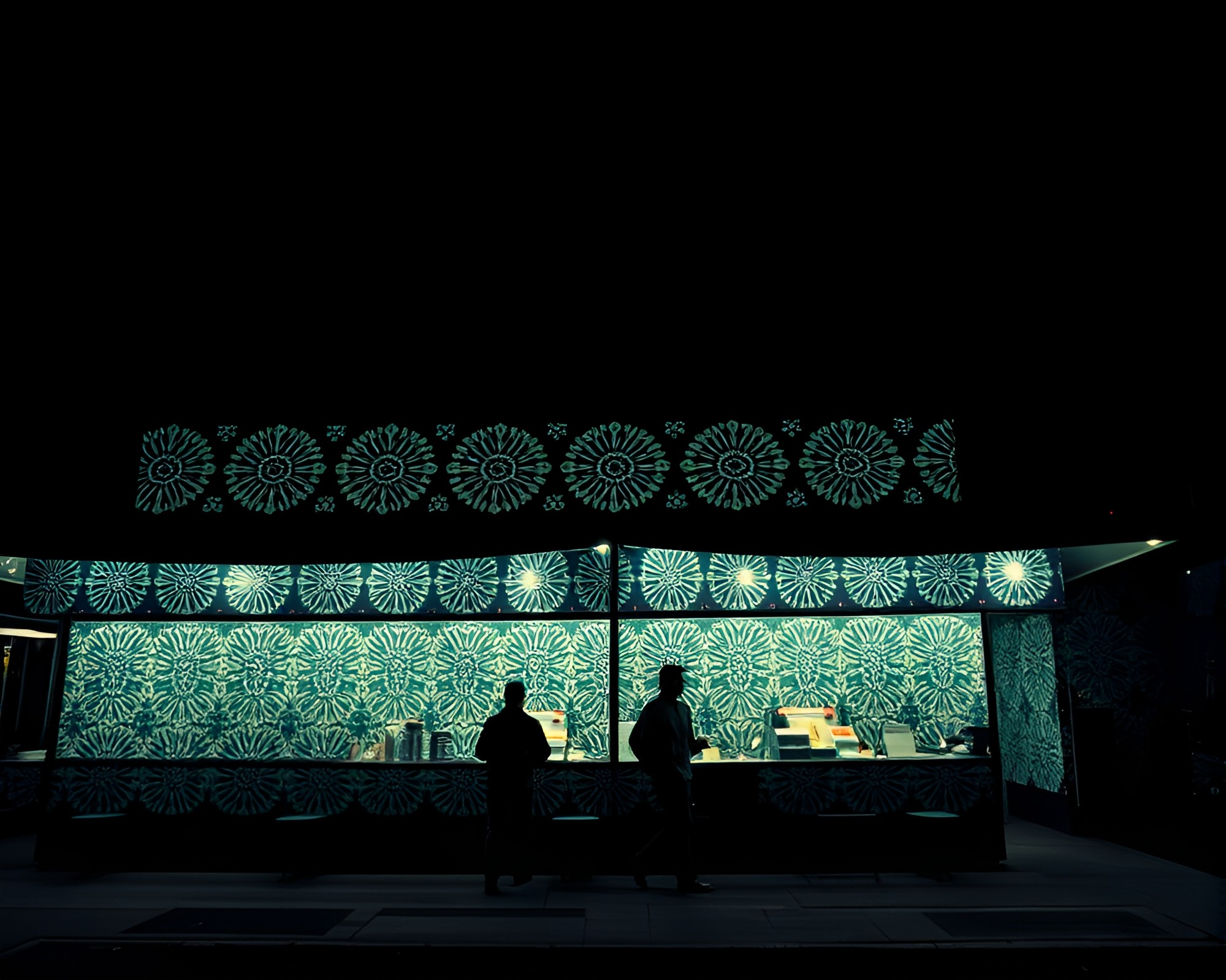 Intricate Double-Exposure Taco Stand Masterpiece – free AI stock image