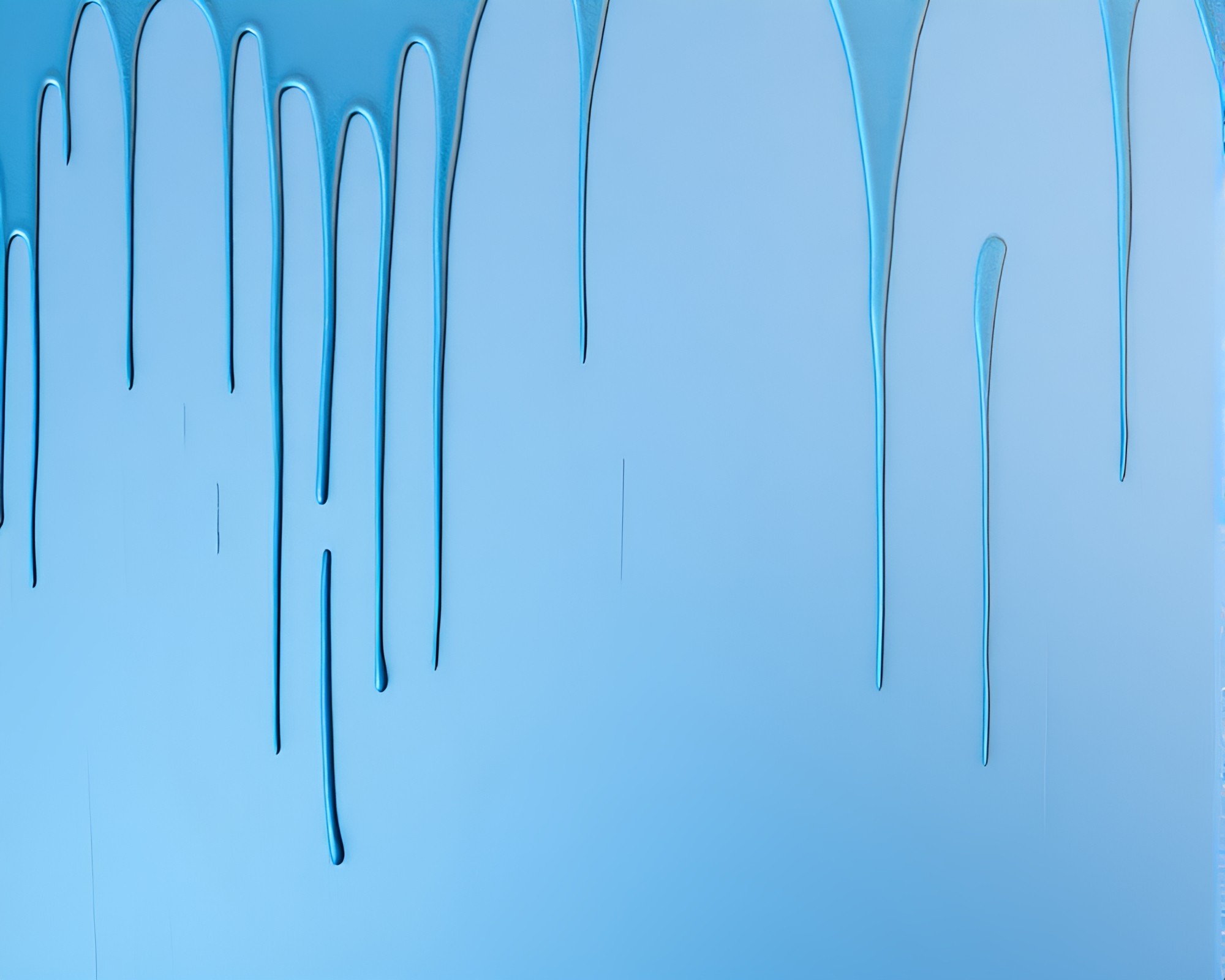 Desert Oasis: Steel-Blue Paint Drips – free AI stock image