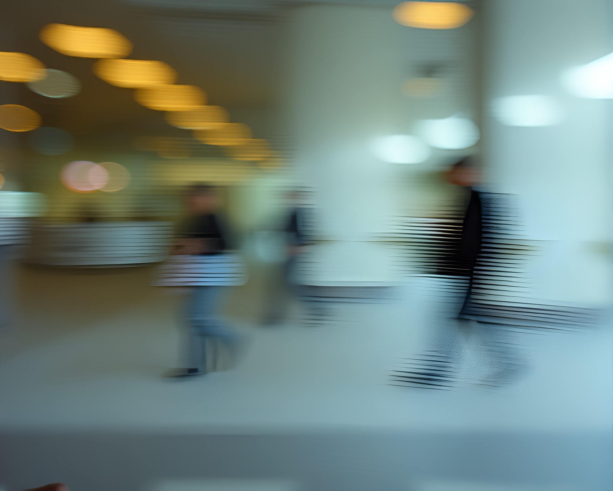 Glass Distortion Time Dilation Field – free AI stock image
