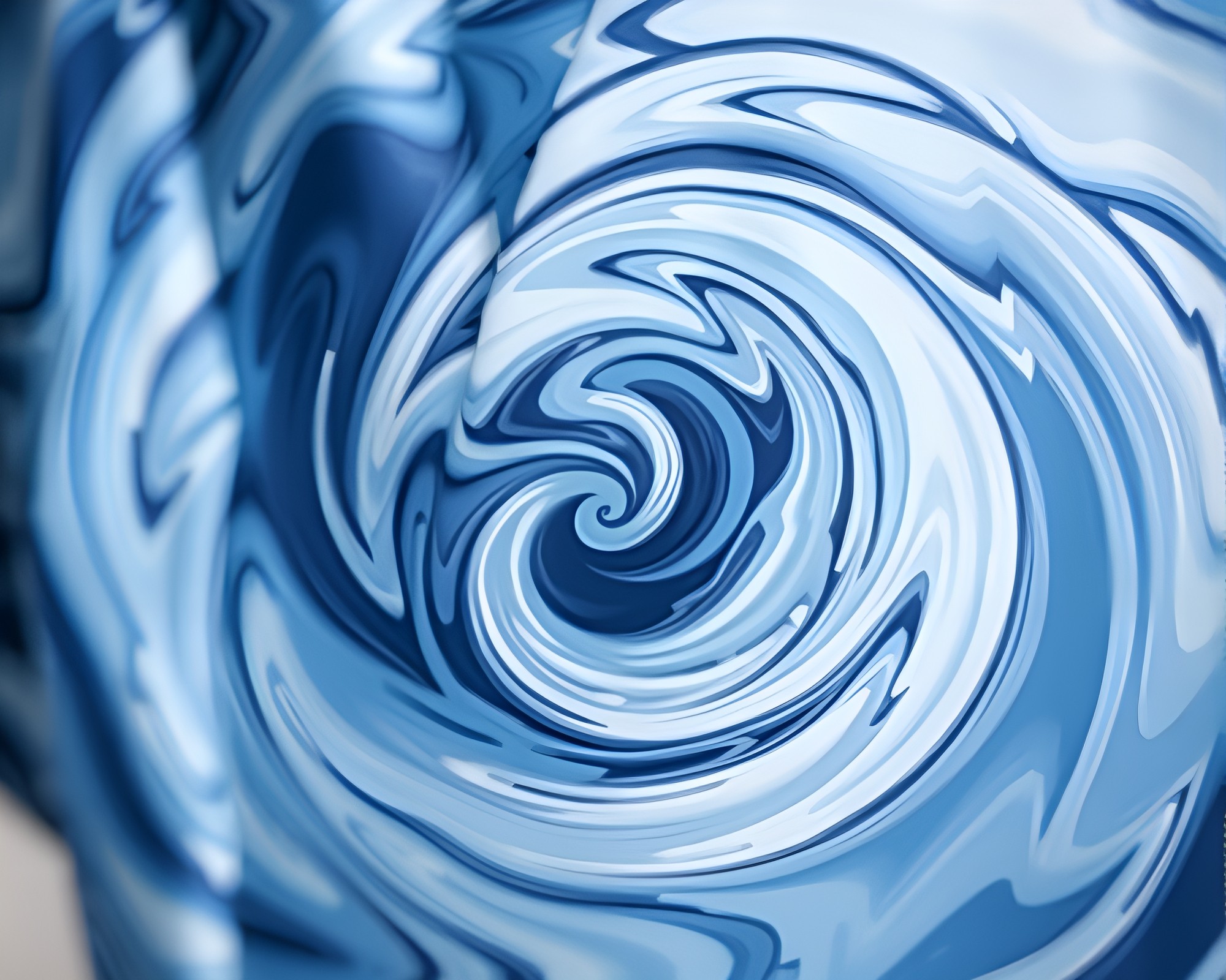 Silk Kimono Dance in Arctic Swirls – free AI stock image