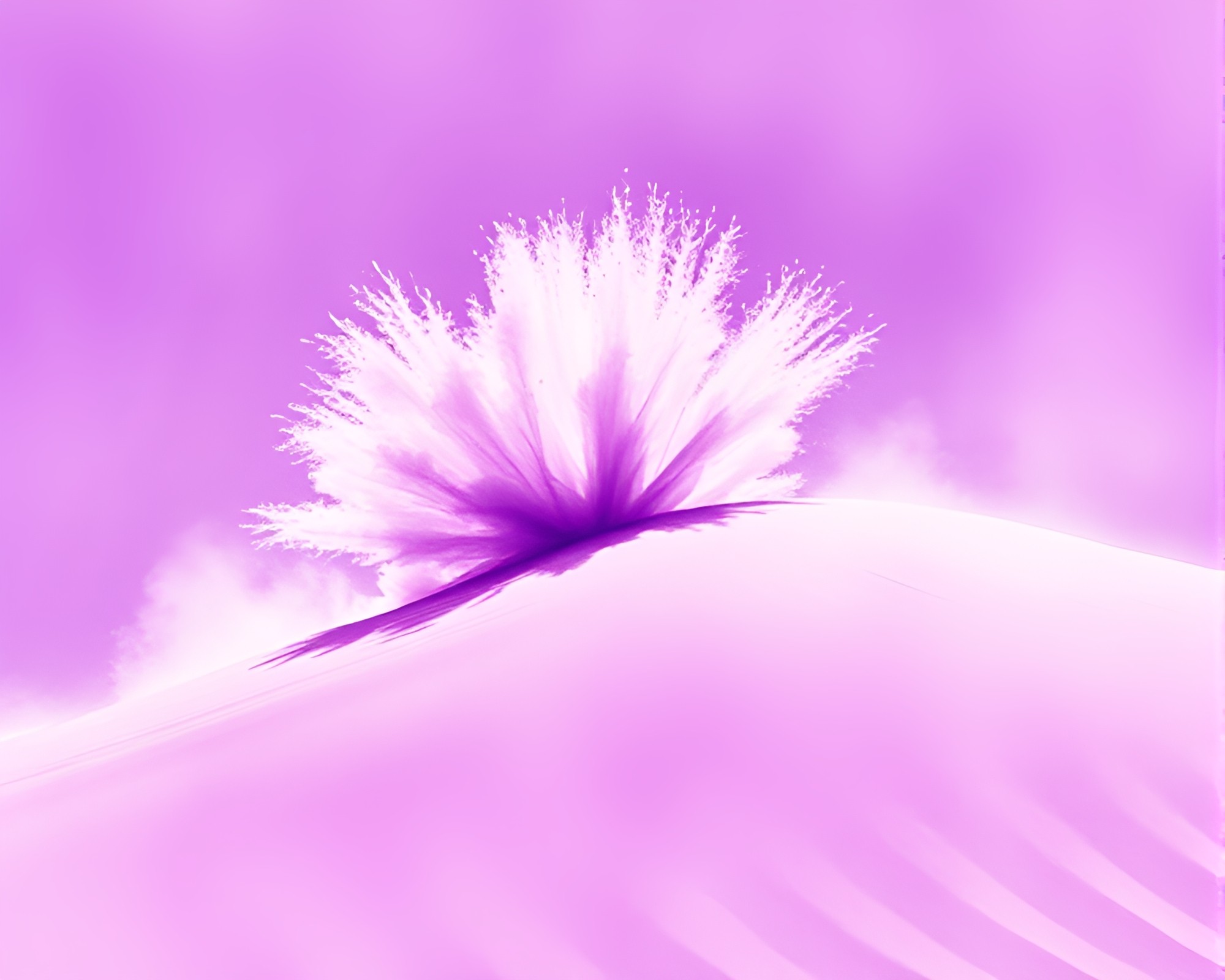 Surreal Ultraviolet Sand Dune Zoom Burst – free AI stock image