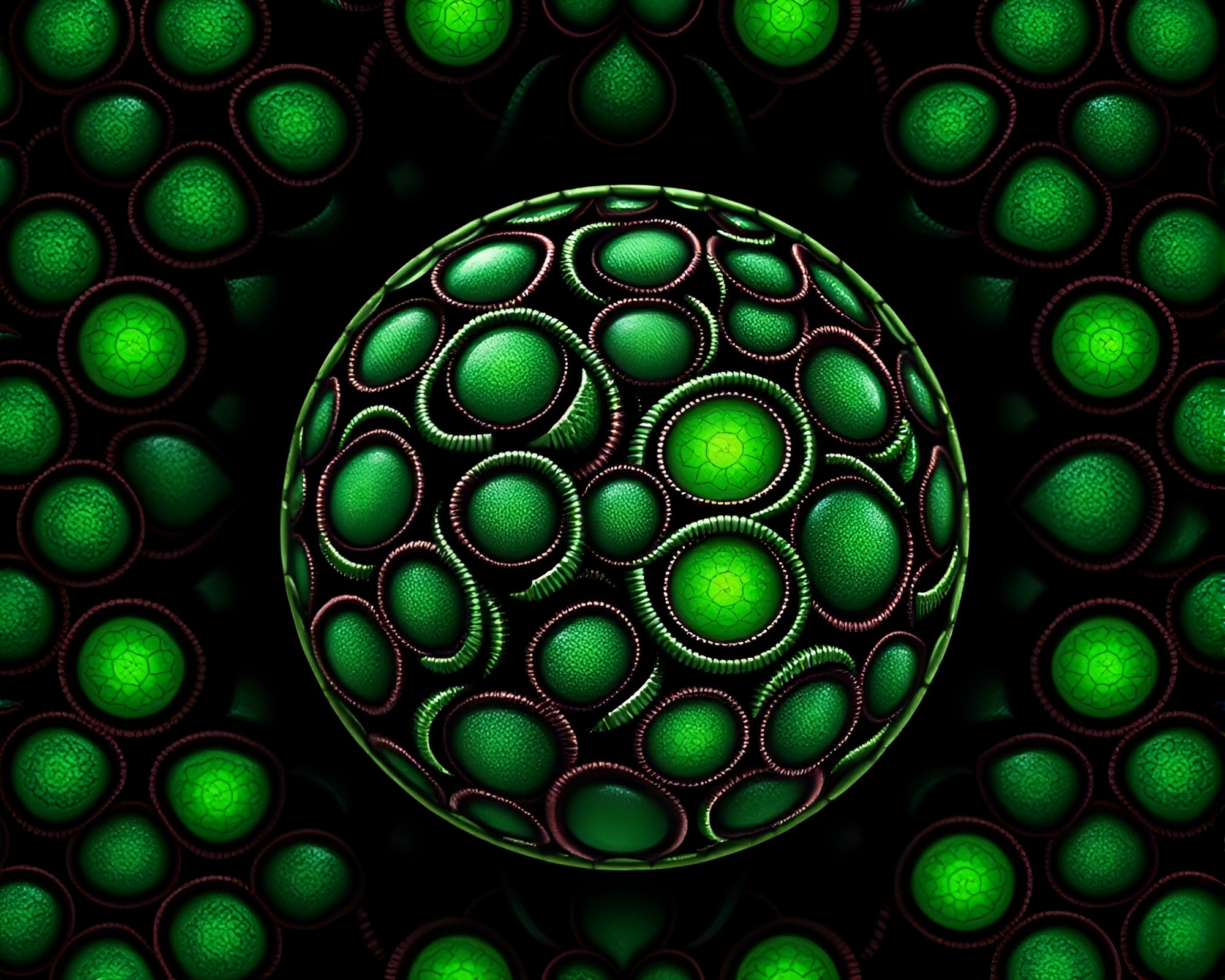 Dragon Egg Stitched Pattern Illustration – free AI stock image