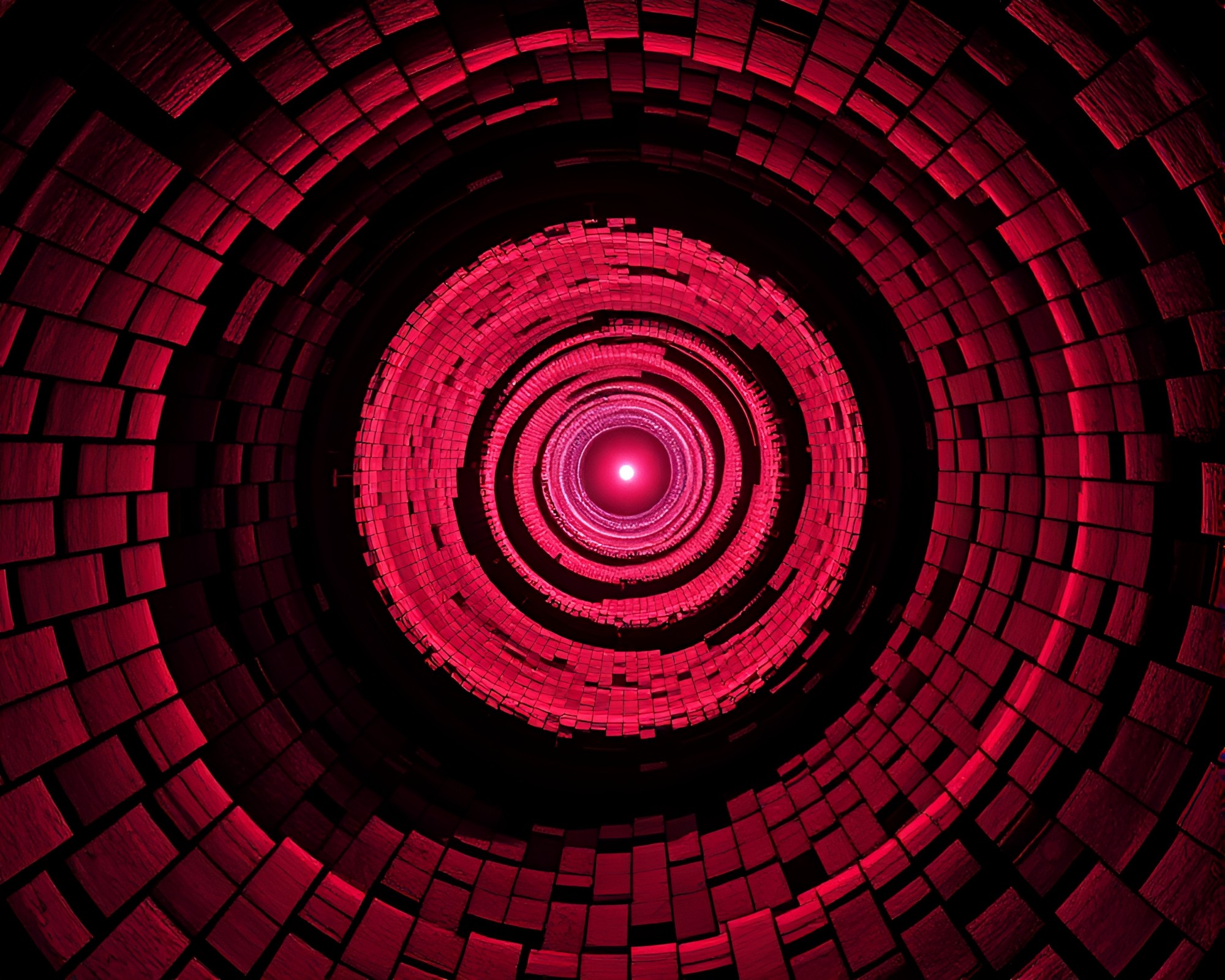 Vibrant Satellite Spiral Composition Concept Art – free AI stock image
