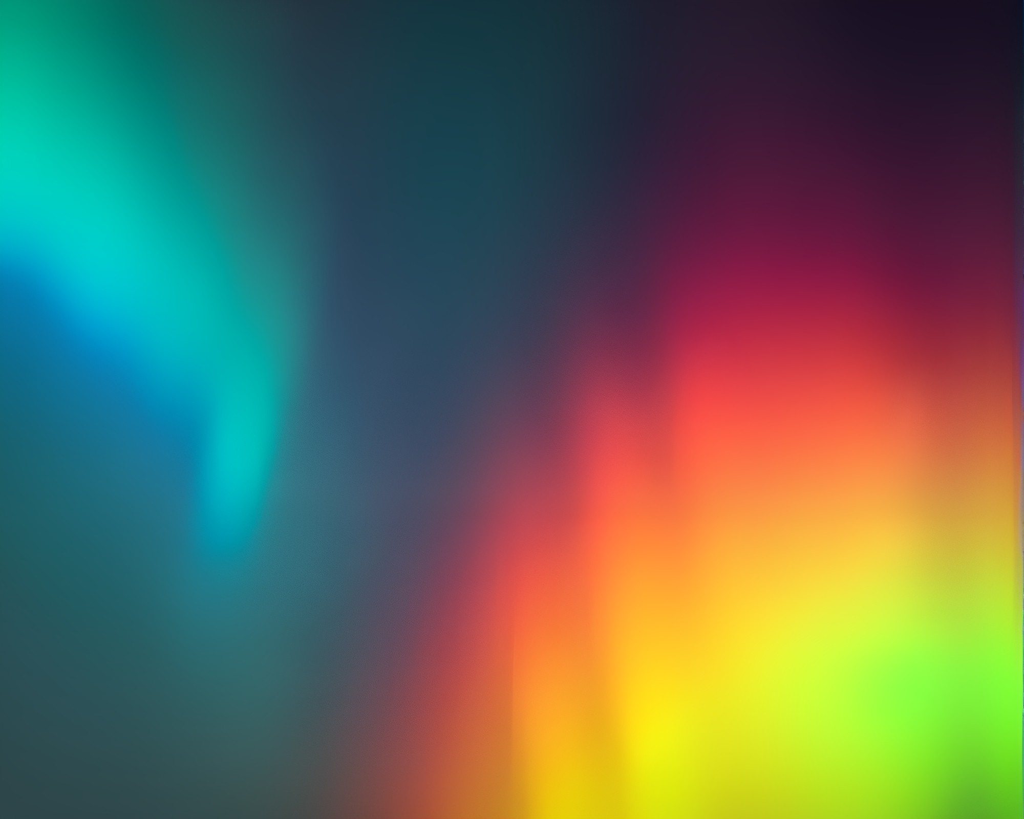 Rainbow Refraction in Miniature Aurora Borealis Landscape – free AI stock image