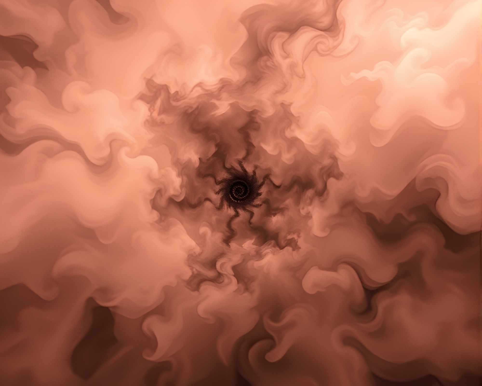 Quantum Fluctuations in Fibonacci Spiral Array – free AI stock image